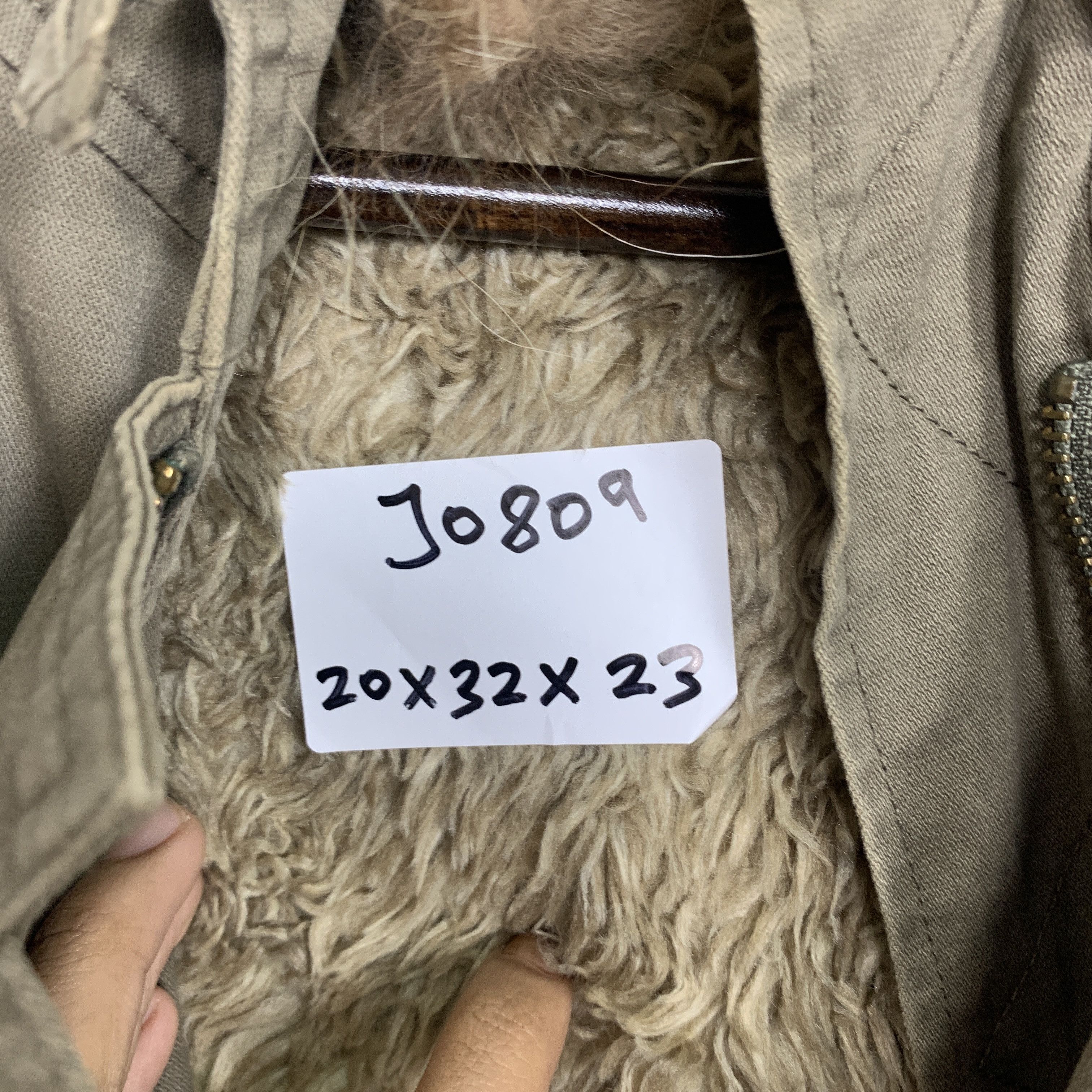 Japanese Brand Vintage MK KLEIN Cotton Sherpa Lining Hoodie Parkas J0809 Size US S / EU 44-46 / 1 - 23 Thumbnail