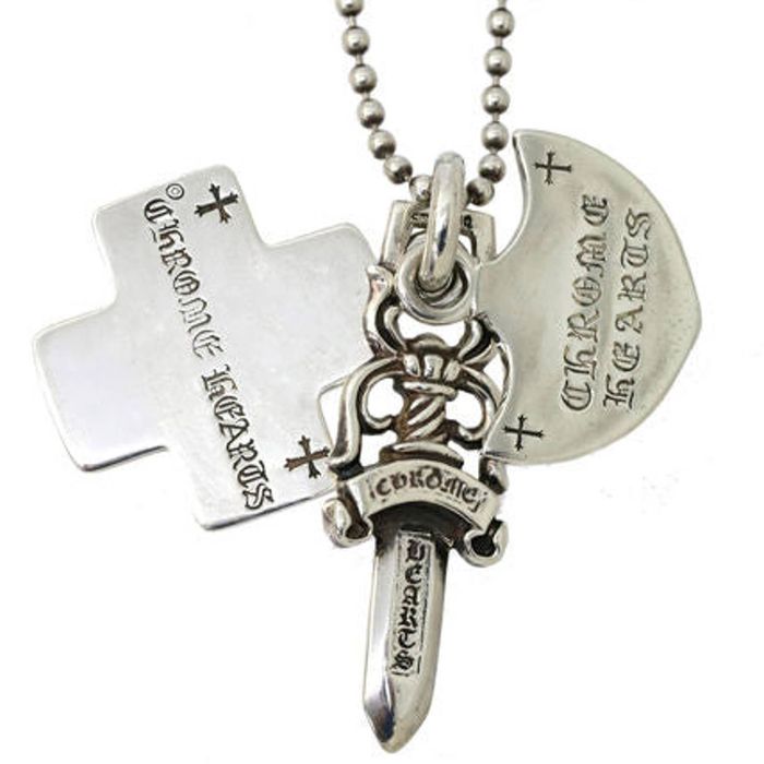 Chrome Hearts 3 Trinkets Pendant | Grailed