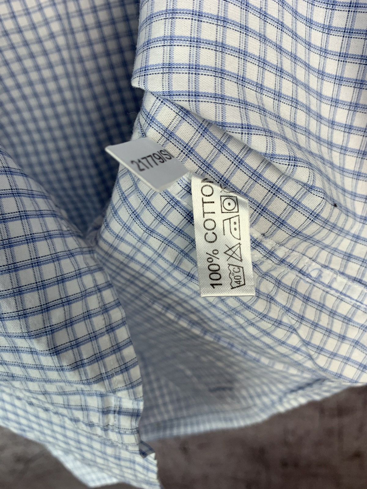 Vintage × Yves Saint Laurent Yves Saint Laurent YSL Vintage Mens Short Sleeve Shirt Size US M / EU 48-50 / 2 - 7 Thumbnail