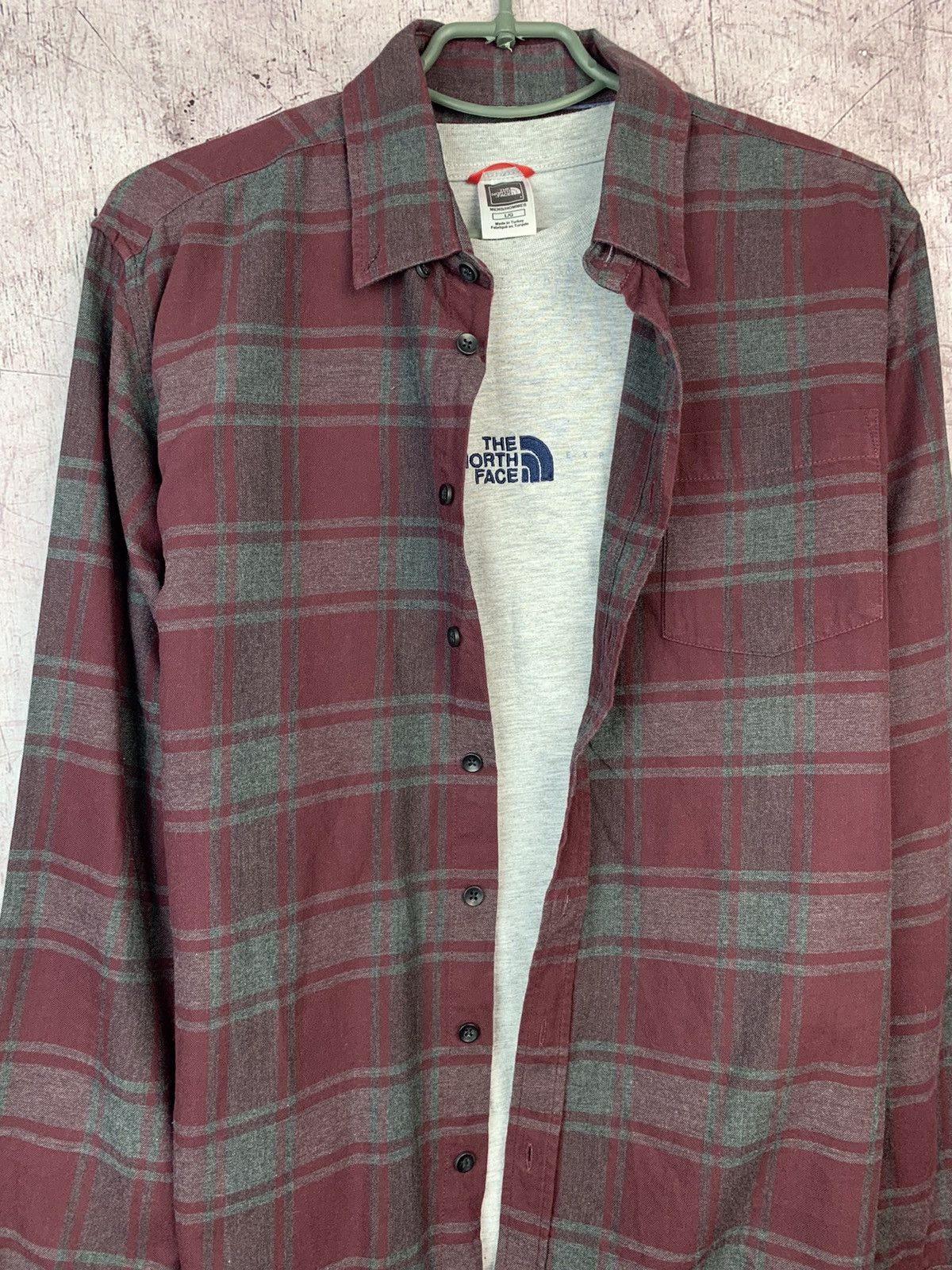 Flannel × Vintage Vintage Flannel Plaid Shirt Travis style Size US L / EU 52-54 / 3 - 2 Thumbnail