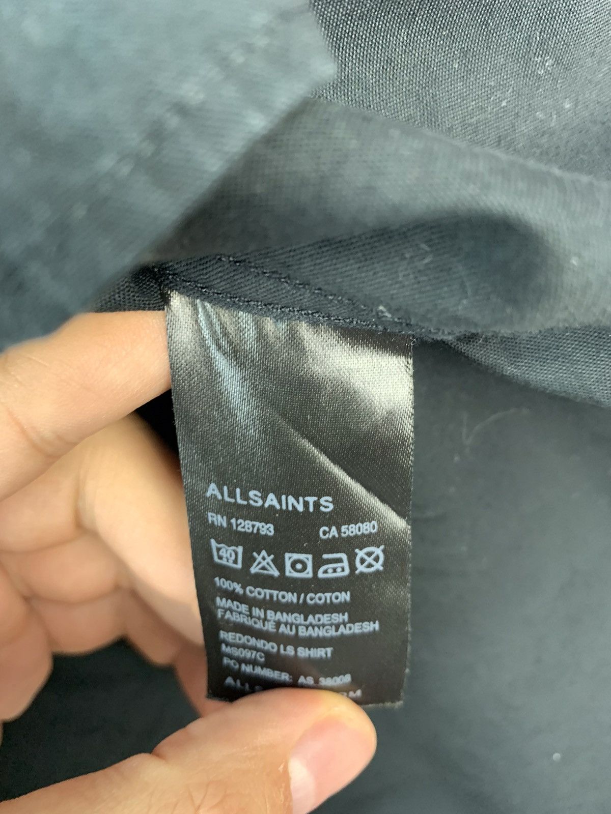 Allsaints Allsaints Vintage Long Sleeve Shirt Size US M / EU 48-50 / 2 - 5 Thumbnail