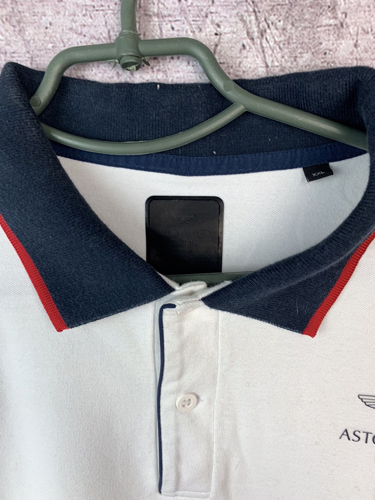 Hackett Aston Martin Racing by Hackett Mens Polo Shirt Size US XXL / EU 58 / 5 - 9 Thumbnail