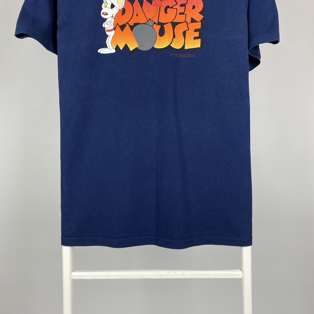 Fruit Of The Loom × Vintage 2002 Vintage Danger Mouse T-Shirt Size US L / EU 52-54 / 3 - 3 Thumbnail