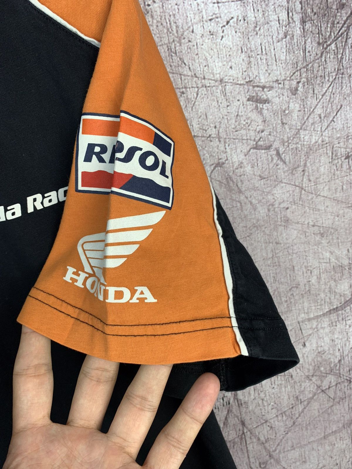 Honda × Vintage Vintage Honda Racing T Shirt Size US XL / EU 56 / 4 - 8 Thumbnail