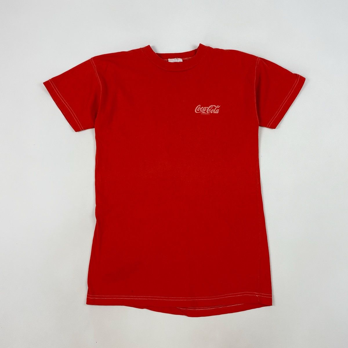 Coca Cola × Vintage 90’s Vintage Coca-Cola Small Logo T-Shirt Size US M / EU 48-50 / 2 - 1 Thumbnail