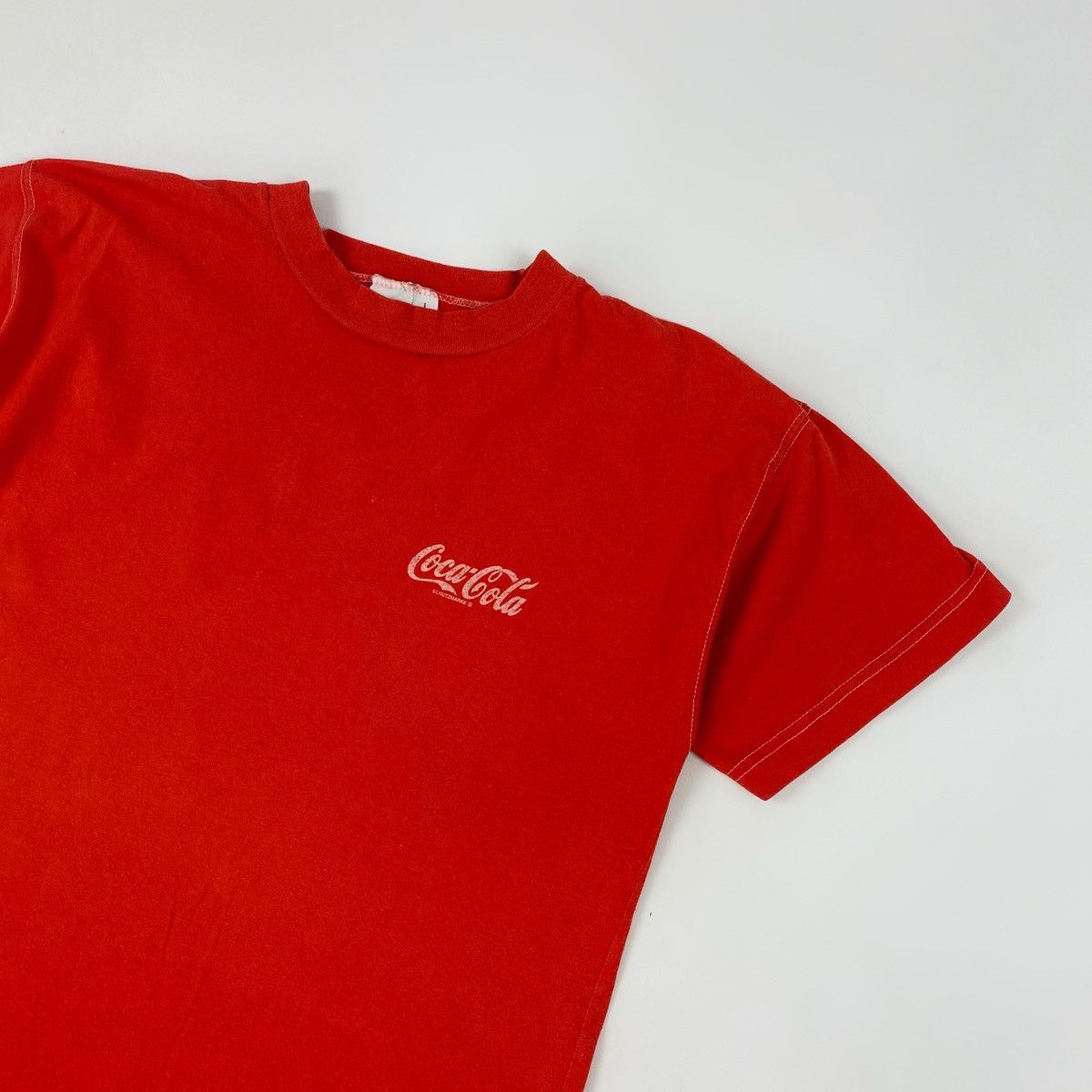 Coca Cola × Vintage 90’s Vintage Coca-Cola Small Logo T-Shirt Size US M / EU 48-50 / 2 - 2 Thumbnail