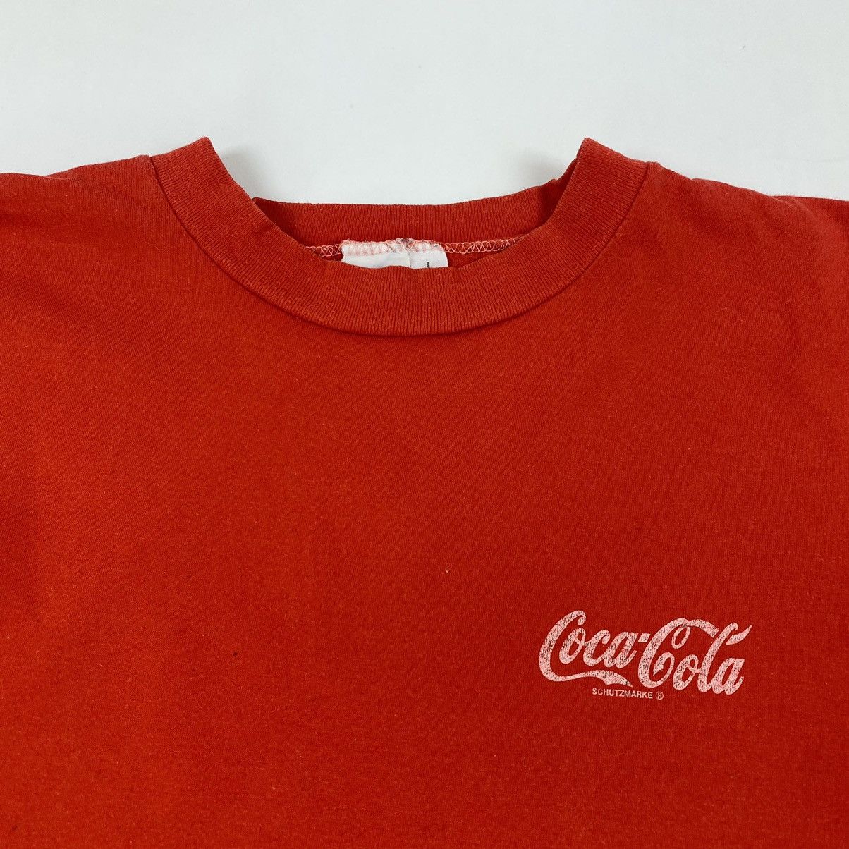 Coca Cola × Vintage 90’s Vintage Coca-Cola Small Logo T-Shirt Size US M / EU 48-50 / 2 - 3 Thumbnail