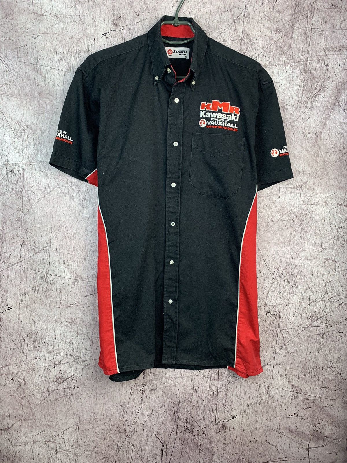 Vintage Vintage Racing Kawasaki Team KMR Shirt Size US S / EU 44-46 / 1 - 1 Thumbnail