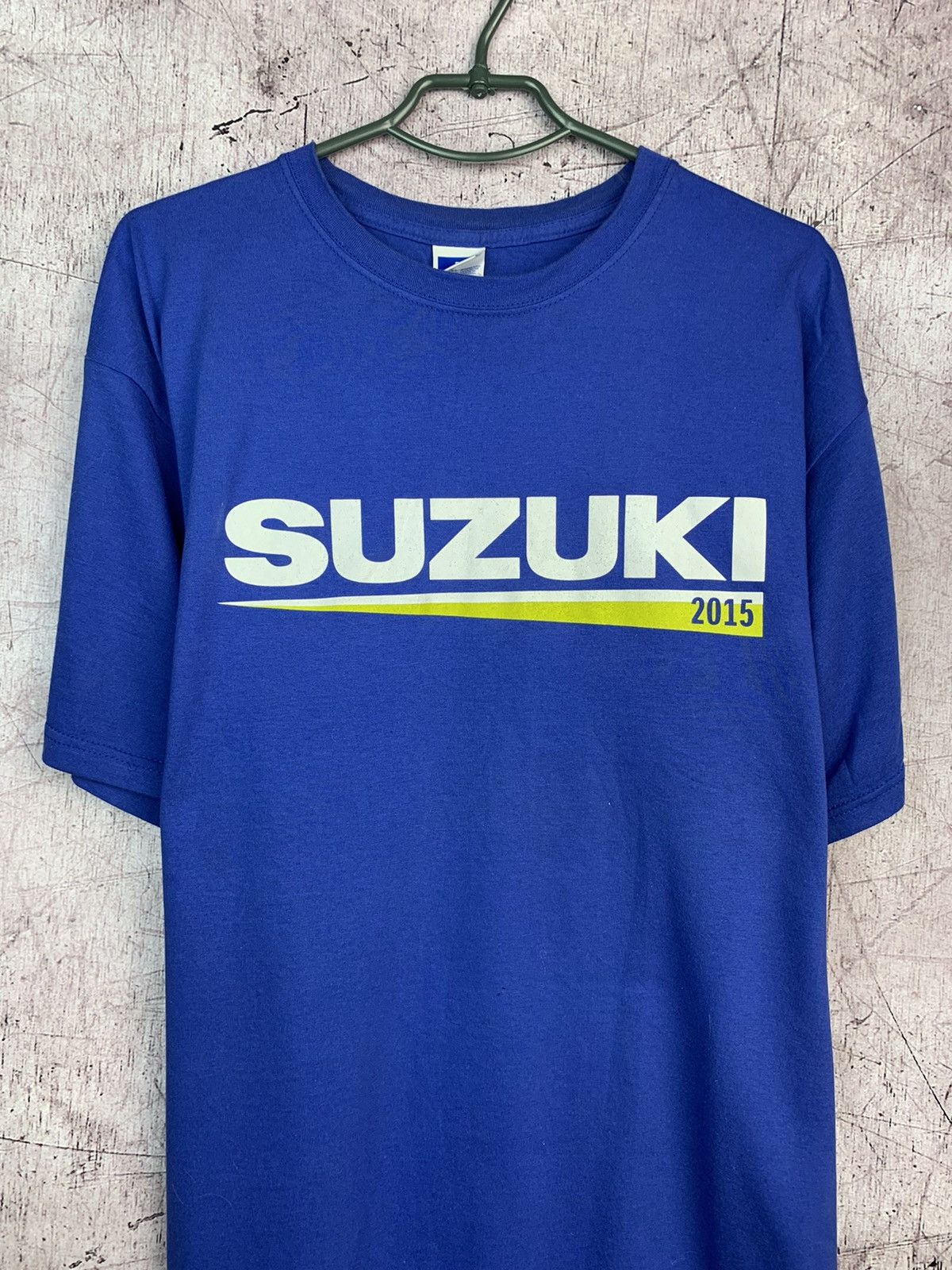 Russell Athletic × Vintage Vintage Russell Suzuki Racing T Shirt Size US XL / EU 56 / 4 - 2 Thumbnail