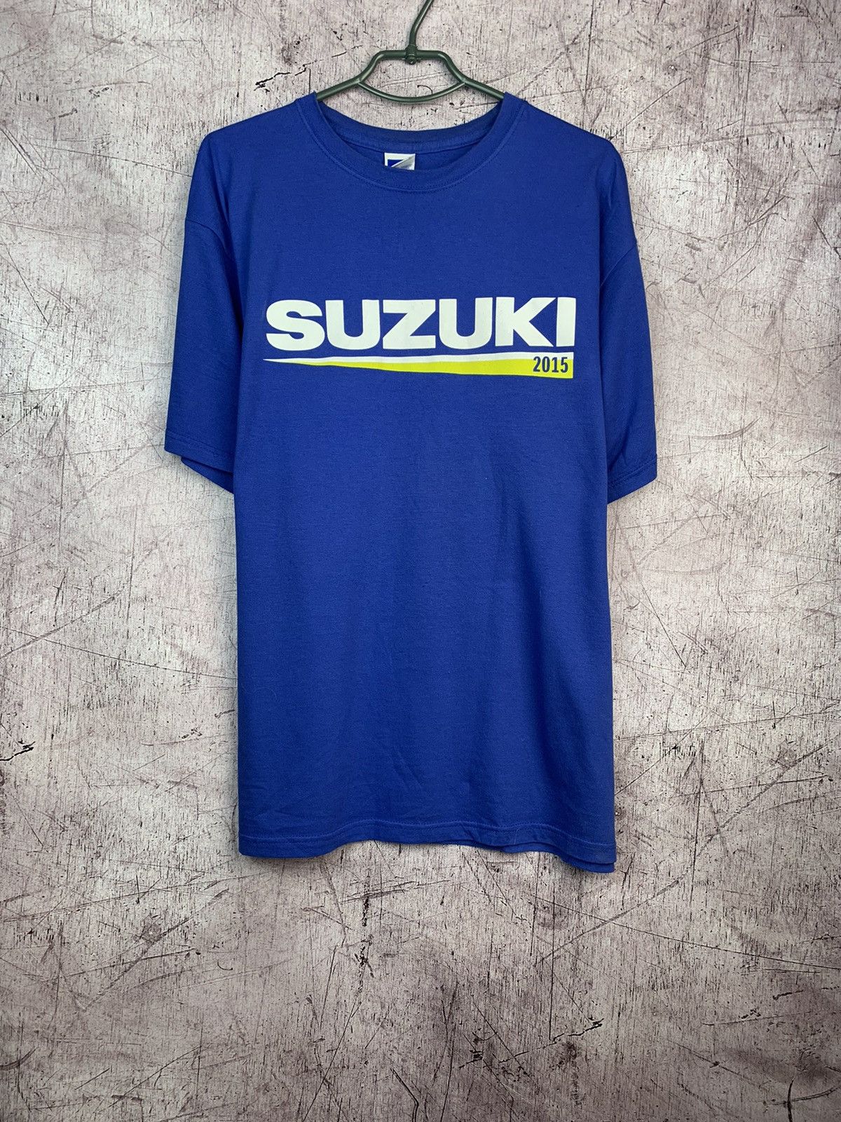 Russell Athletic × Vintage Vintage Russell Suzuki Racing T Shirt Size US XL / EU 56 / 4 - 1 Thumbnail