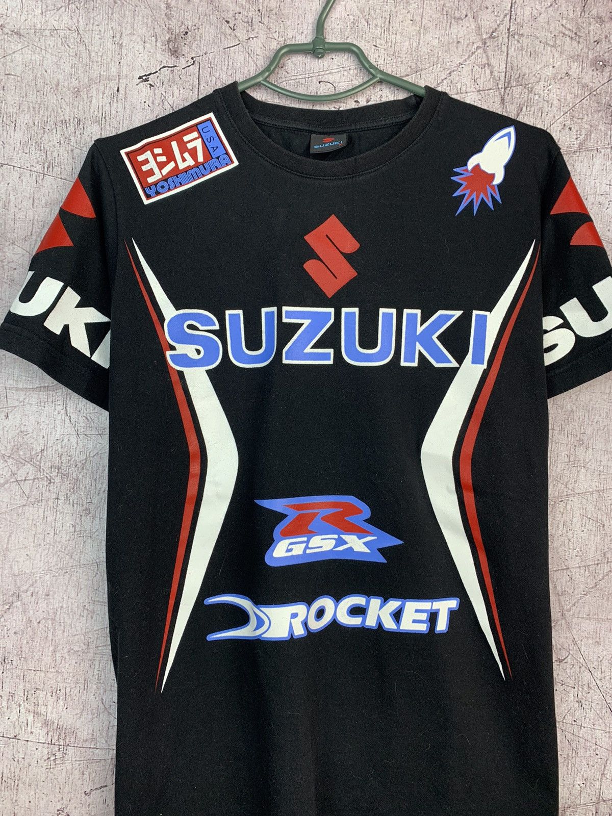 Vintage Vintage Suzuki Yoshimura Rocket GSX T Shirt Size US M / EU 48-50 / 2 - 2 Thumbnail