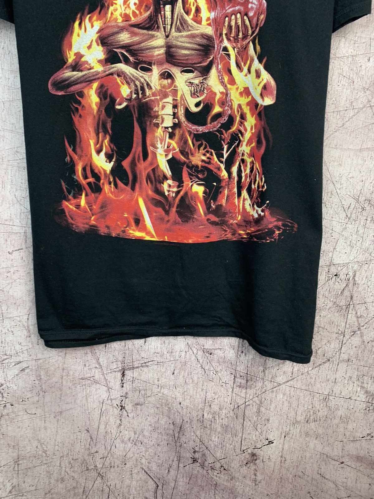 Band Tees × Iron Maiden Iron Maiden Seventh Son Of A Seventh Son Vintage Tee Size US XL / EU 56 / 4 - 3 Thumbnail