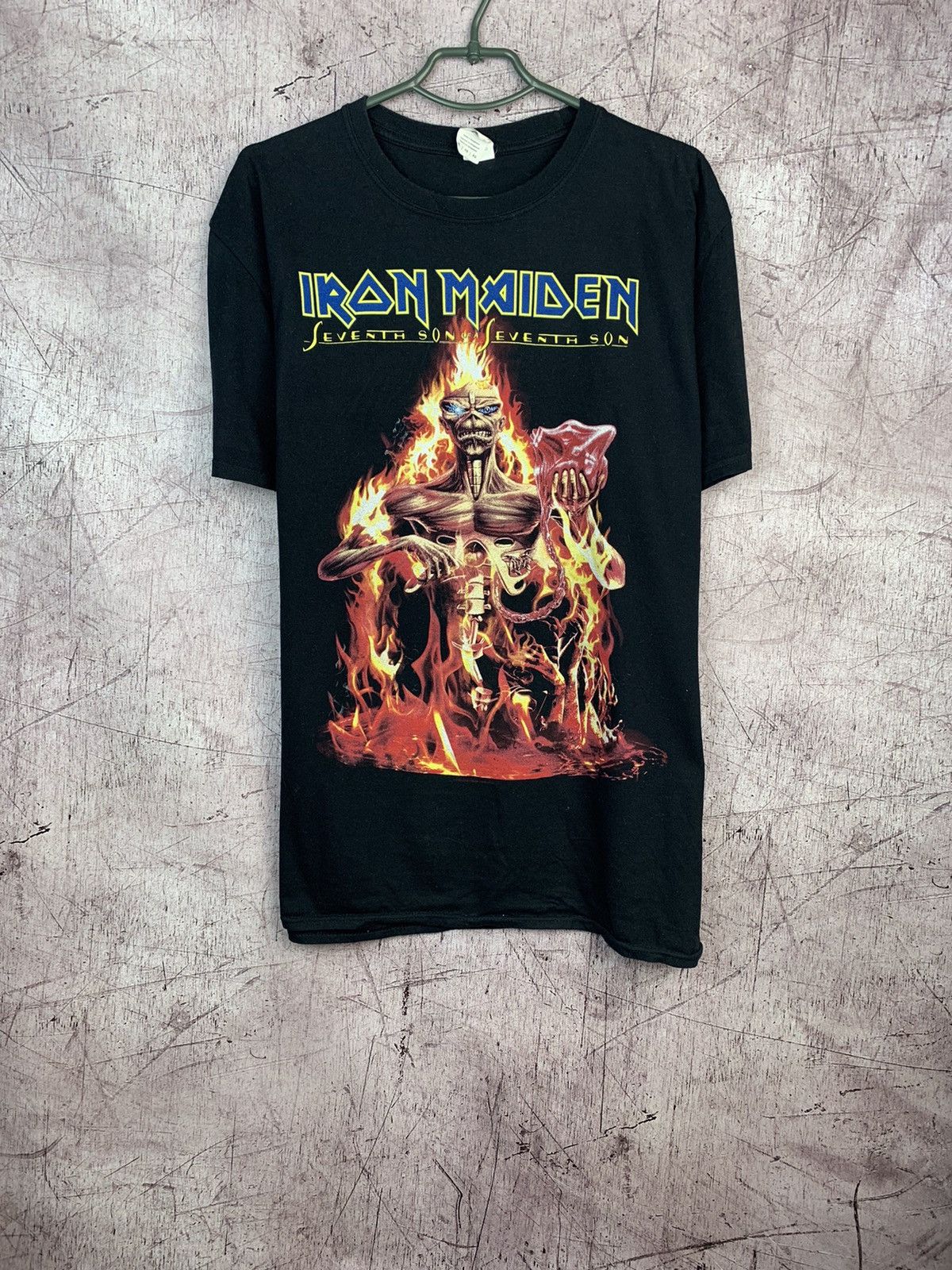 Iron Maiden Seventh Son Of A Seventh Son Vintage Tee