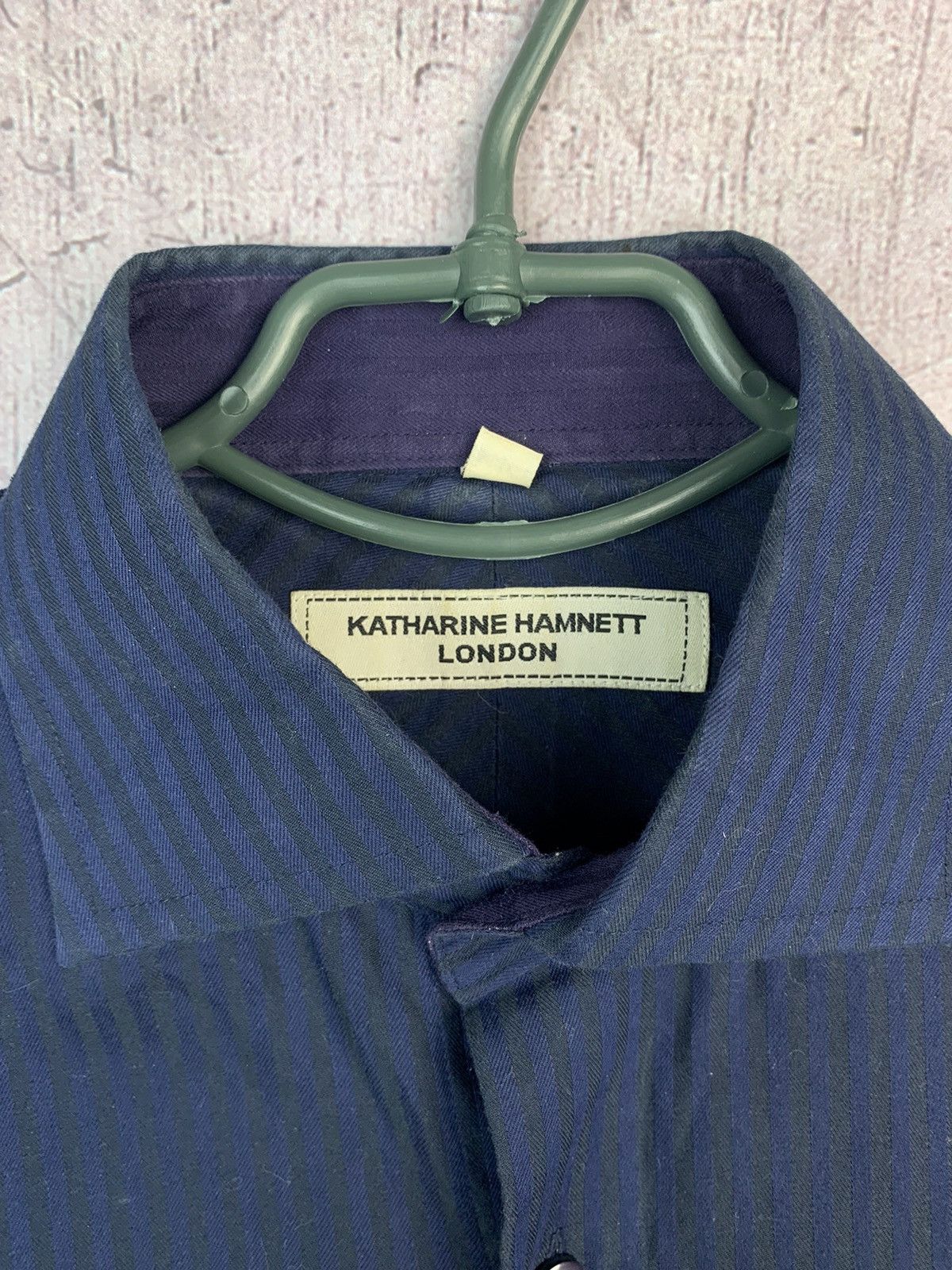 Designer Vintage Katharine Hamnett London Shirt Size US S / EU 44-46 / 1 - 3 Thumbnail