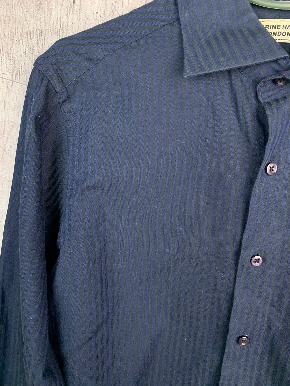 Designer Vintage Katharine Hamnett London Shirt Size US S / EU 44-46 / 1 - 7 Thumbnail