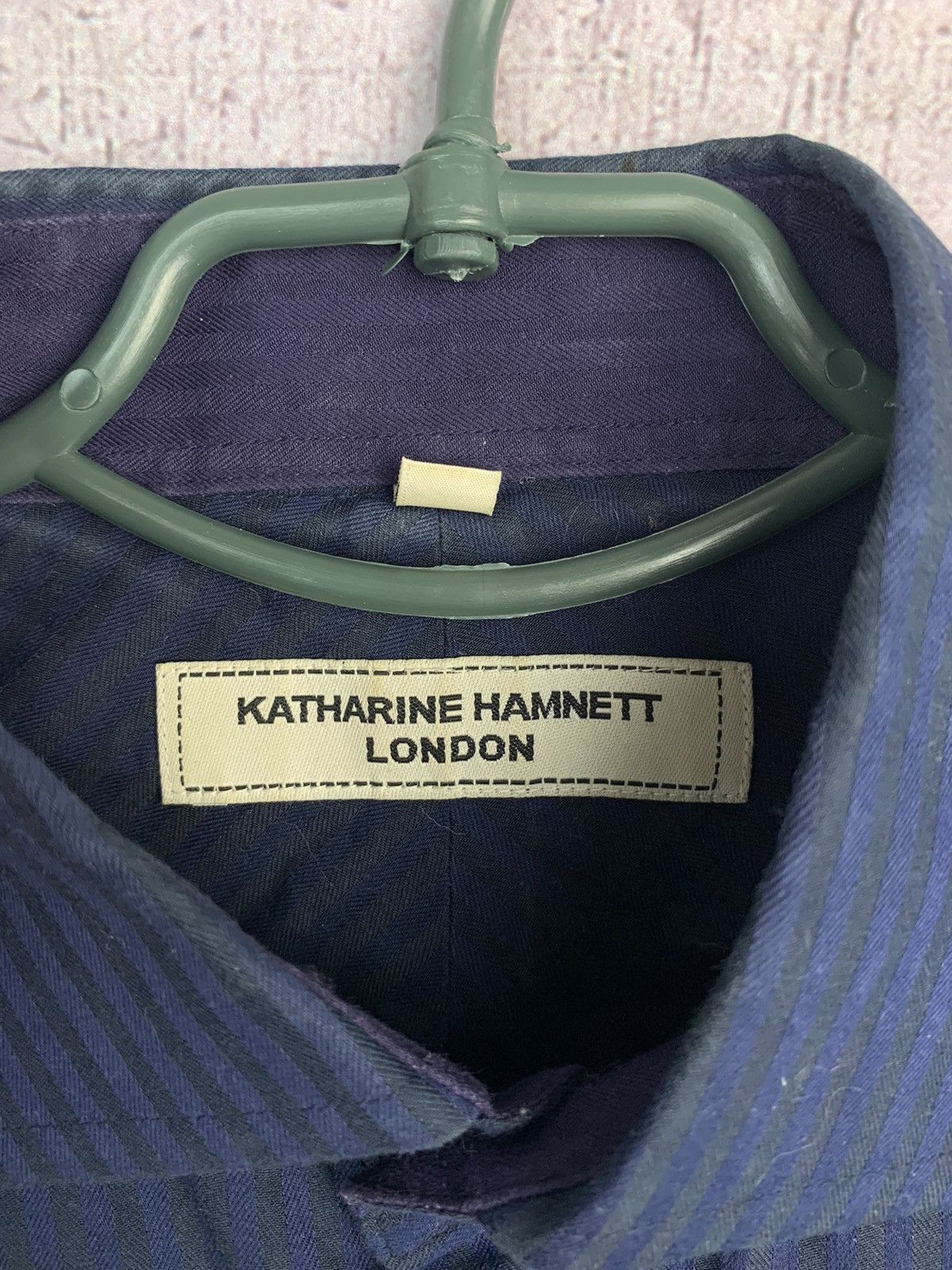 Designer Vintage Katharine Hamnett London Shirt Size US S / EU 44-46 / 1 - 9 Thumbnail