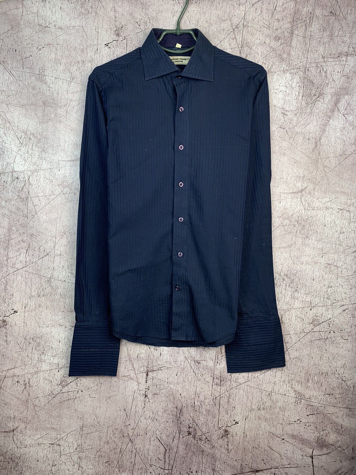 Designer Vintage Katharine Hamnett London Shirt Size US S / EU 44-46 / 1 - 1 Thumbnail