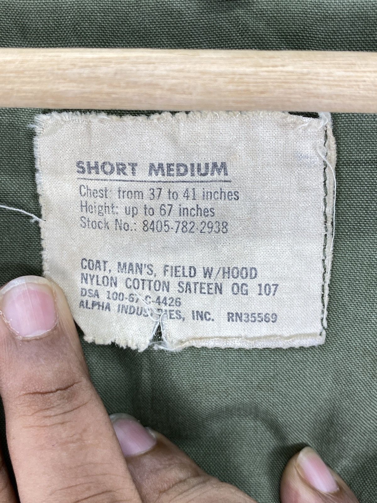 Alpha Industries × Vintage Vintage M-65 Alpha Industries Jacket Size US M / EU 48-50 / 2 - 5 Thumbnail