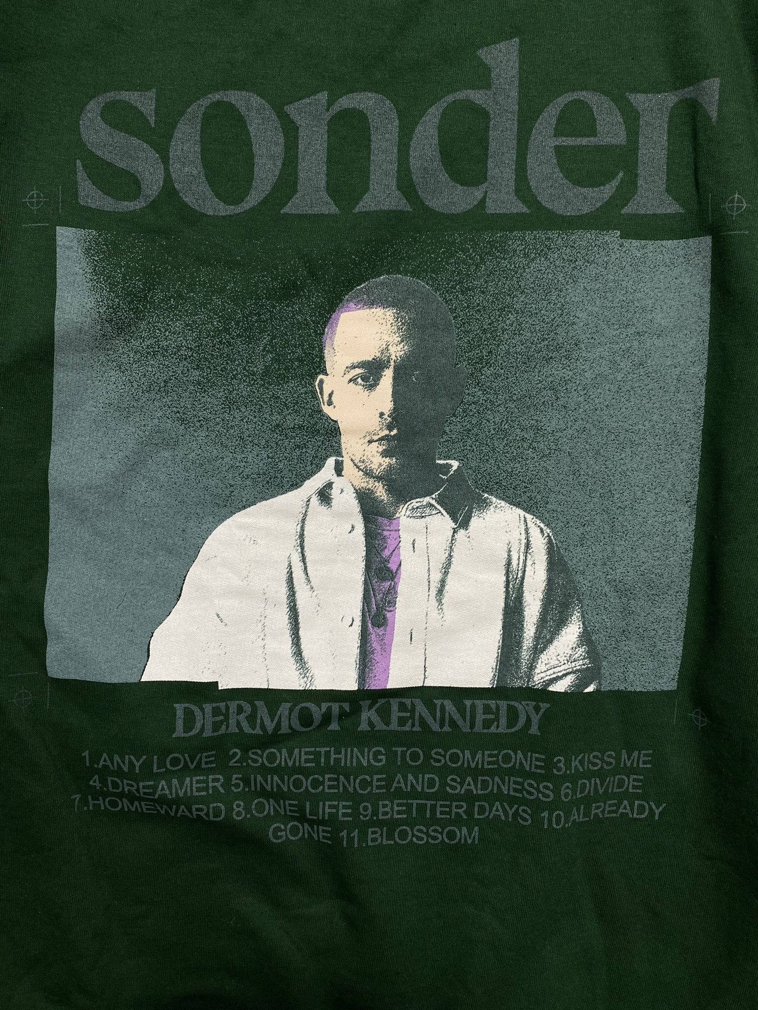 Band Tees Sonder dermot kennedy irleand streetwear bottle green Size US S / EU 44-46 / 1 - 3 Thumbnail