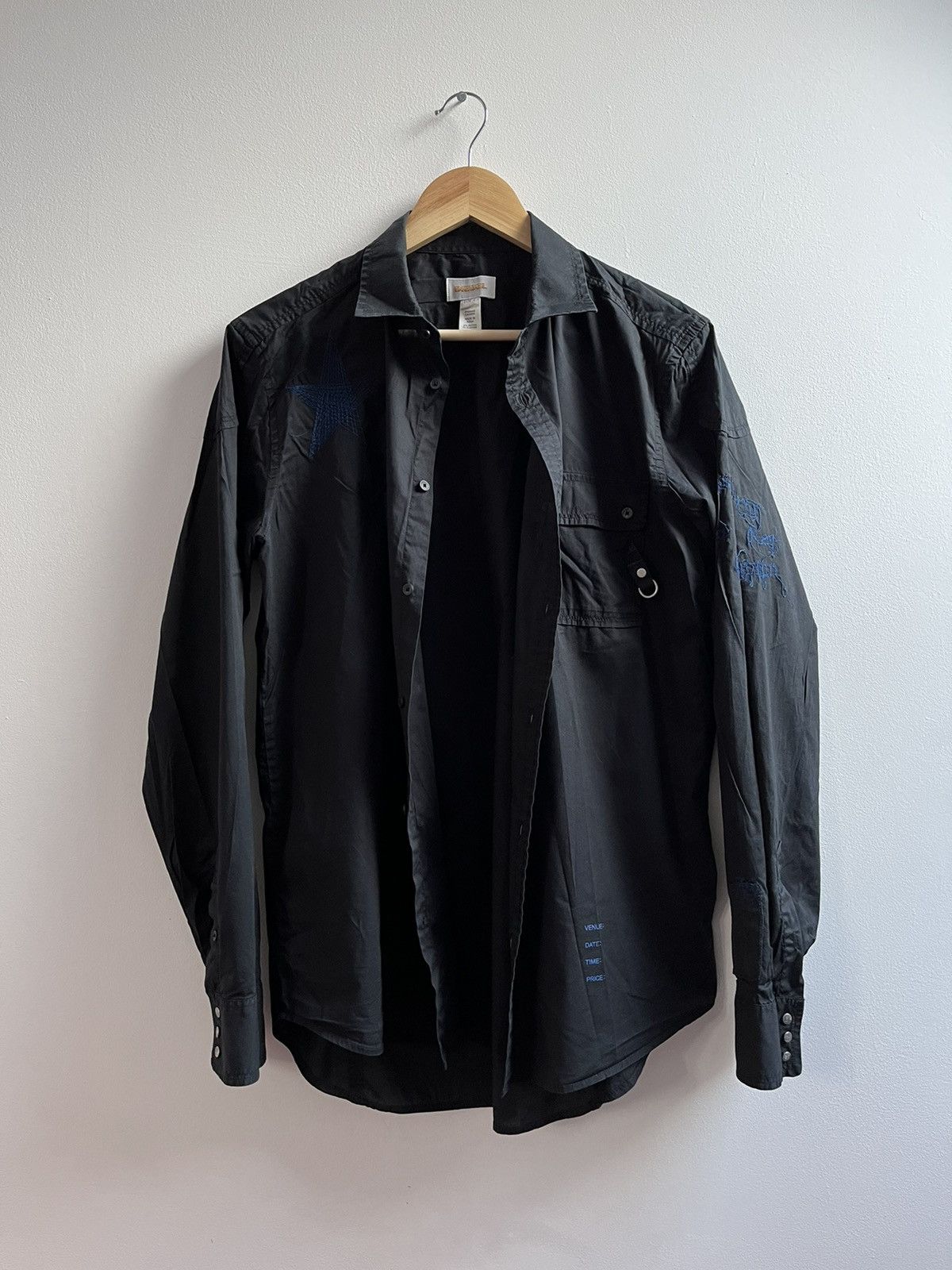 Diesel VINTAGE Y2K DIESEL “EXTRA” SHIRT Size US L / EU 52-54 / 3 - 14 Thumbnail