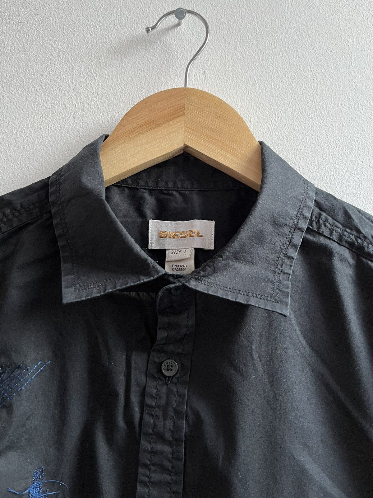 Diesel VINTAGE Y2K DIESEL “EXTRA” SHIRT Size US L / EU 52-54 / 3 - 2 Thumbnail