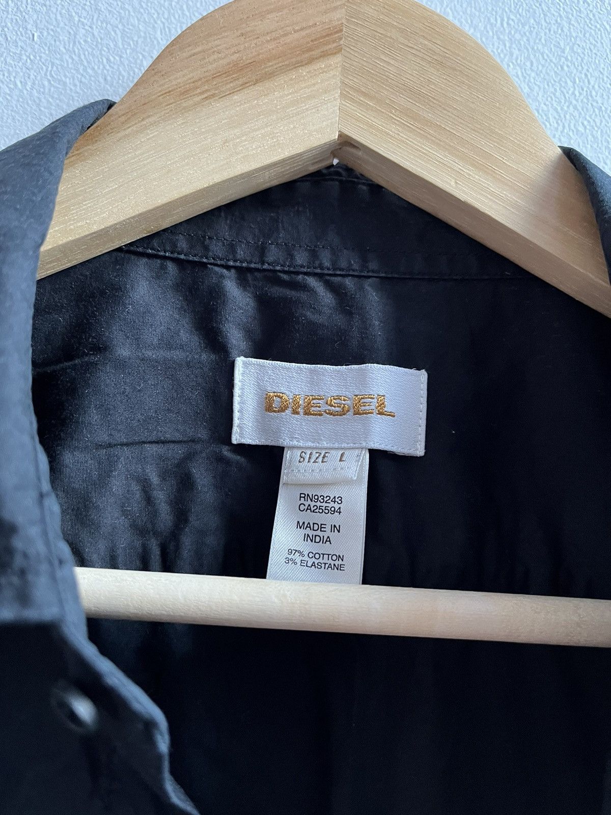 Diesel VINTAGE Y2K DIESEL “EXTRA” SHIRT Size US L / EU 52-54 / 3 - 3 Thumbnail
