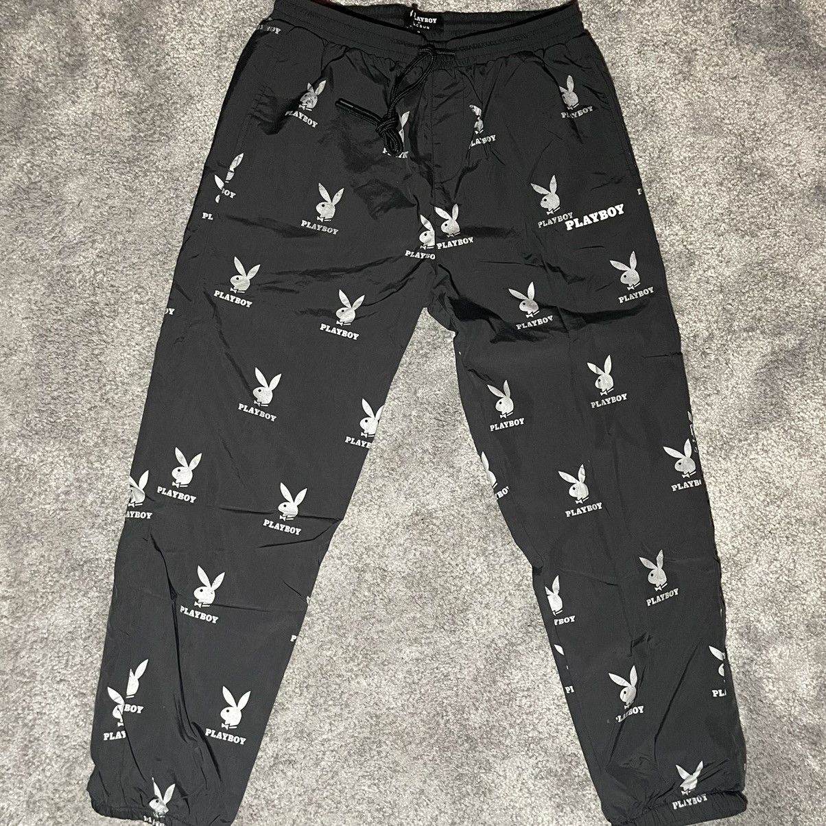 Pacsun × Playboy Playboy Pacsun 3M Reflective Track Pants | Grailed