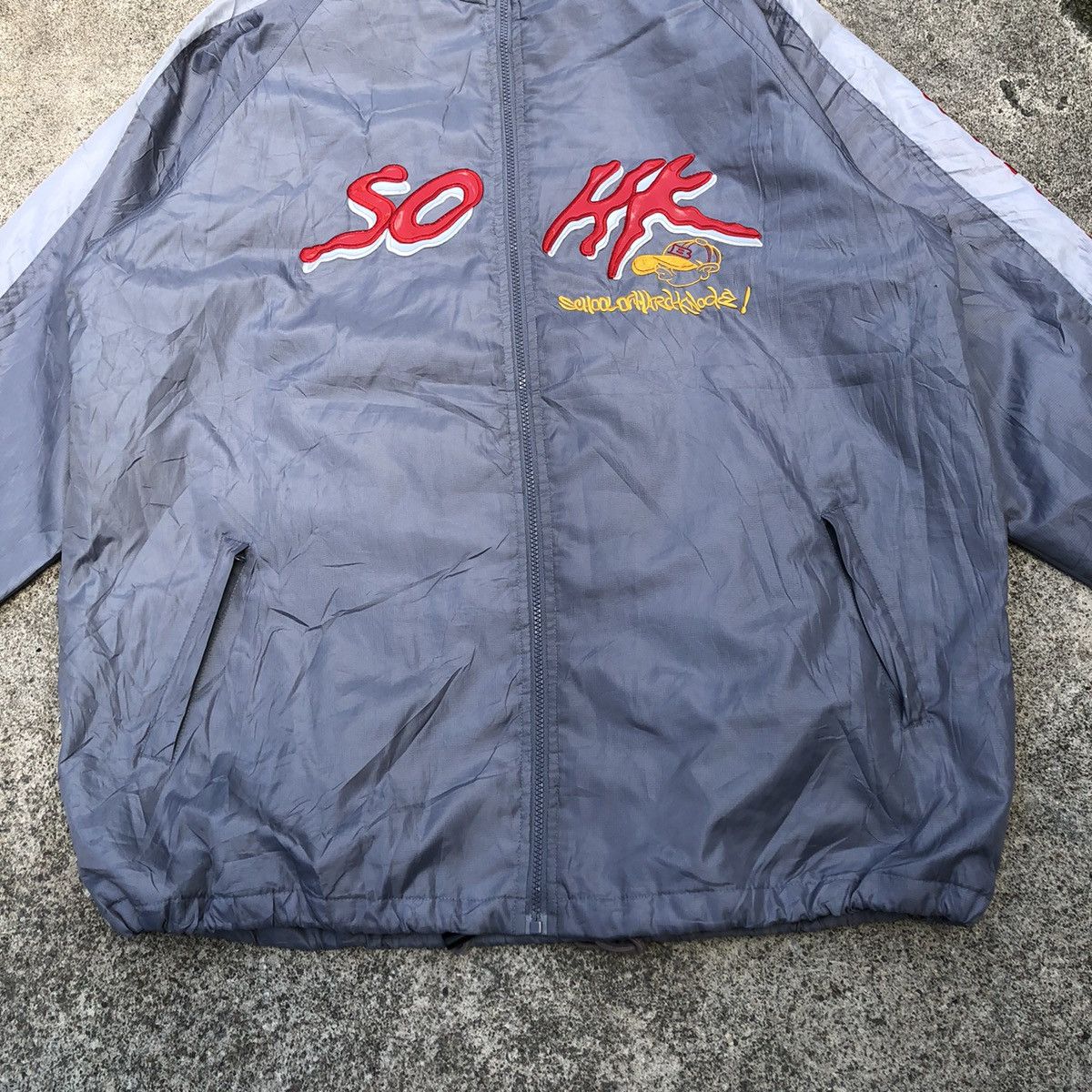 Rap Tees × Vintage × Welcome Skateboards 🔥Rare🔥School Of Hard Knock Hip Hop Styles Light Jacket Size US XL / EU 56 / 4 - 3 Thumbnail