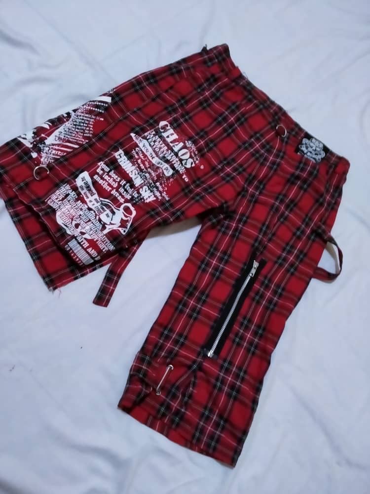 Rockstar Games Punk Rock Pants Sex Pot Revenge By The Roadside Size US 30 / EU 46 - 11 Thumbnail