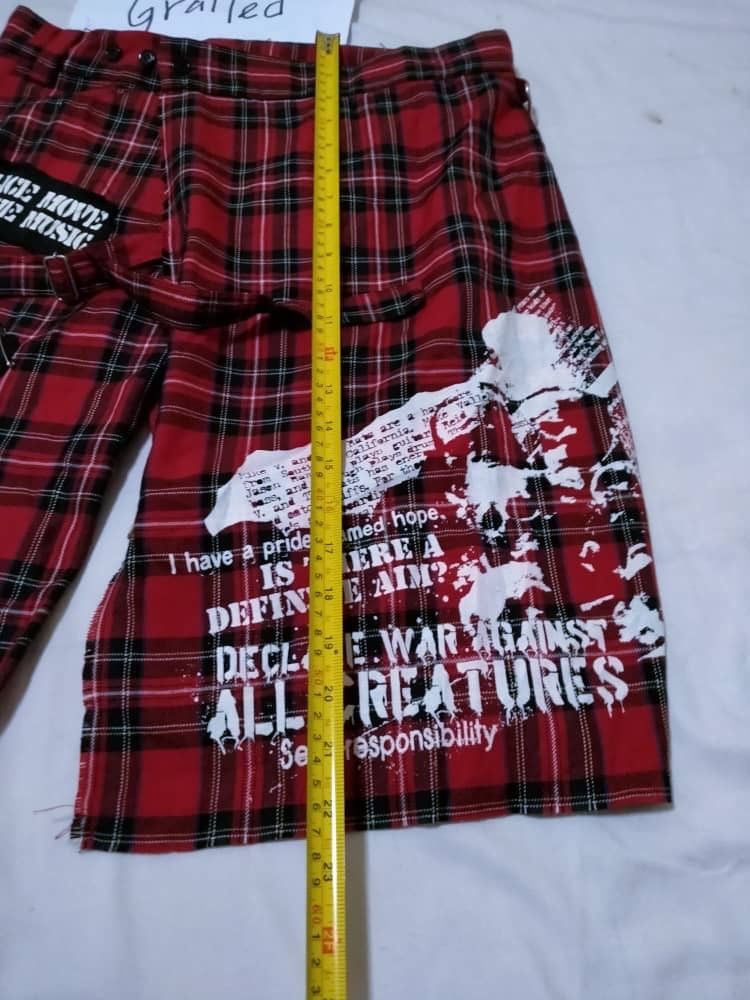 Rockstar Games Punk Rock Pants Sex Pot Revenge By The Roadside Size US 30 / EU 46 - 14 Thumbnail