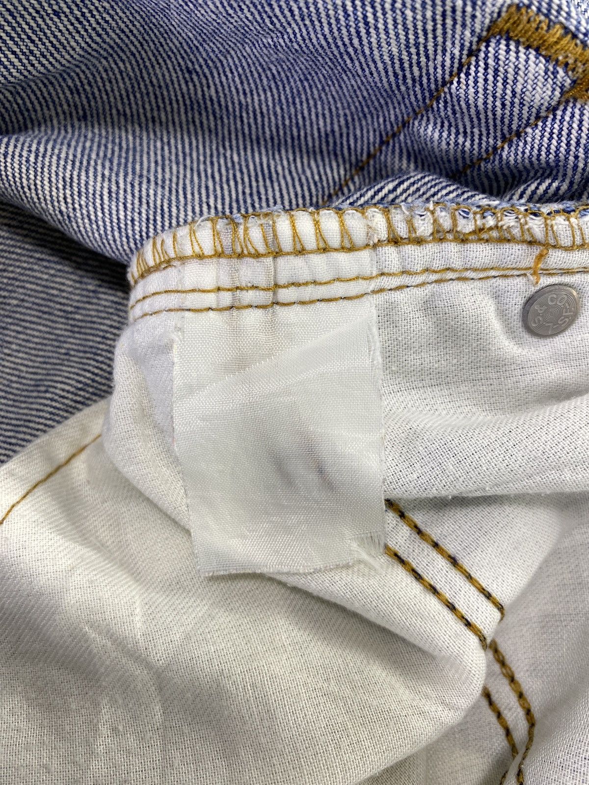 Levi's Vintage Levi's Jeans Distress Blue Wash - J824 Size US 30 / EU 46 - 5 Thumbnail