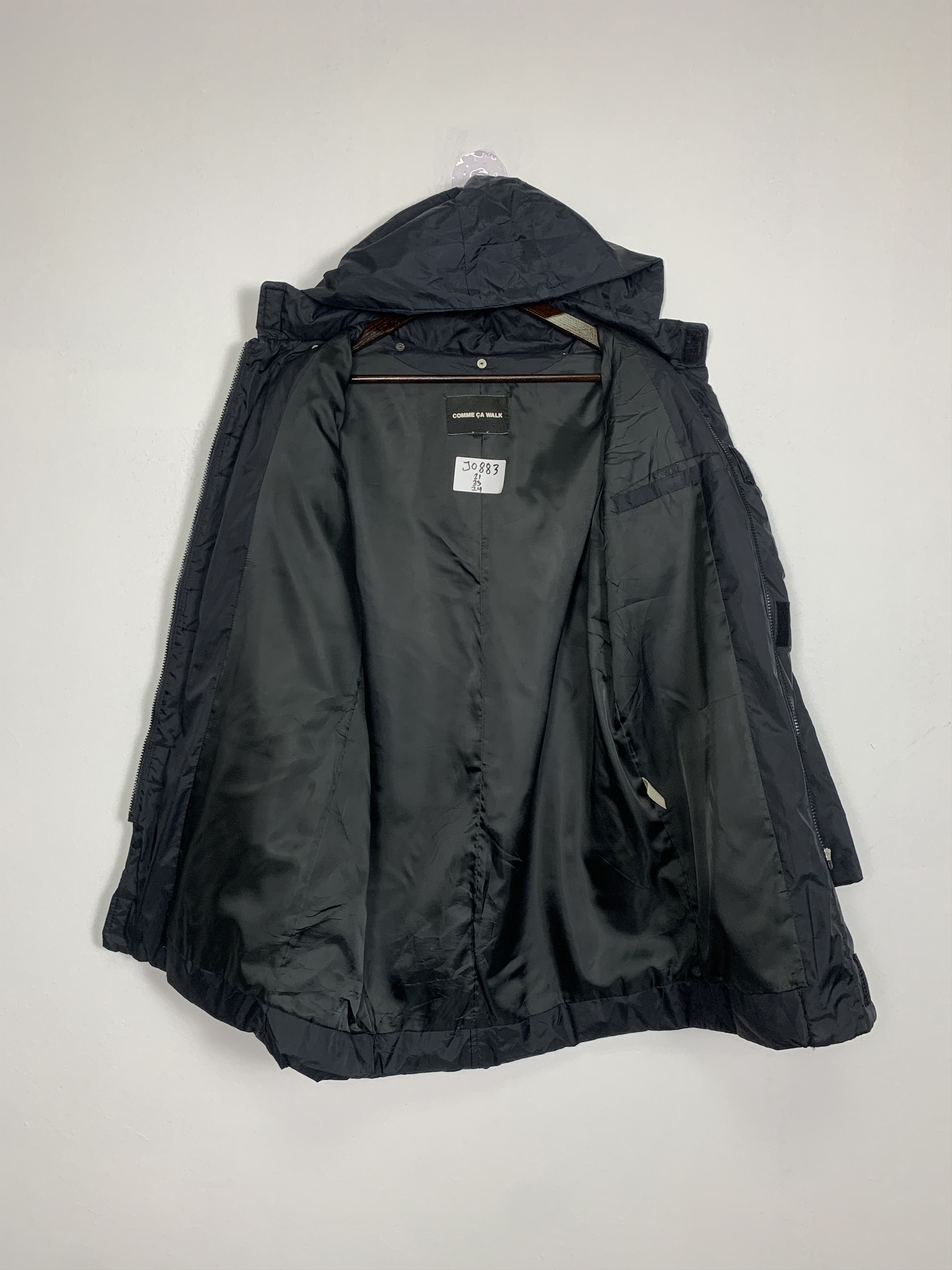 Japanese Brand Vintage Commercial Ca Walk Hoodie Multi Pocket Parkas J0883 Size US S / EU 44-46 / 1 - 6 Thumbnail