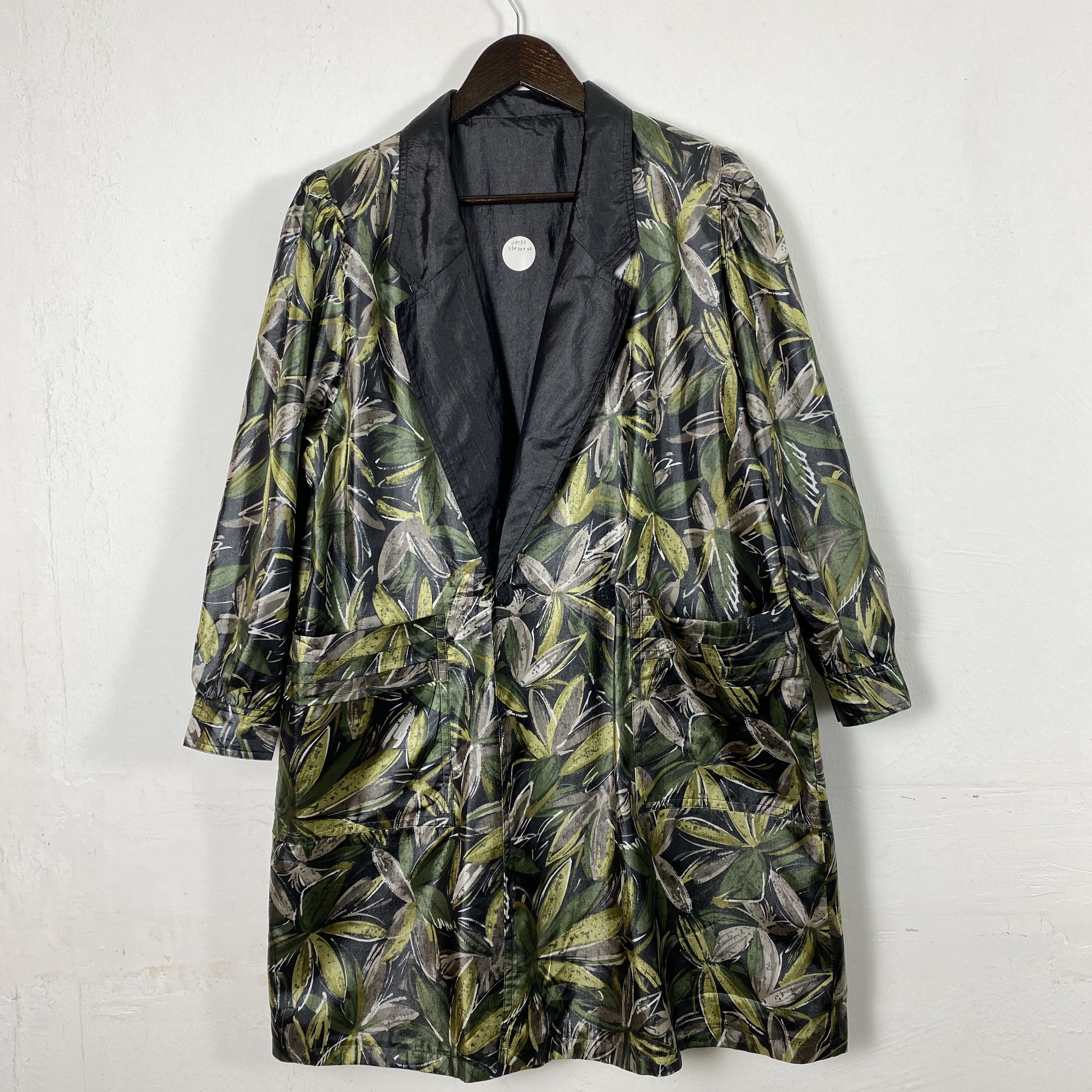 Vintage Vintage Floral Blazer 90s Button Down J0133 Size M / US 6-8 / IT 42-44 - 1 Thumbnail