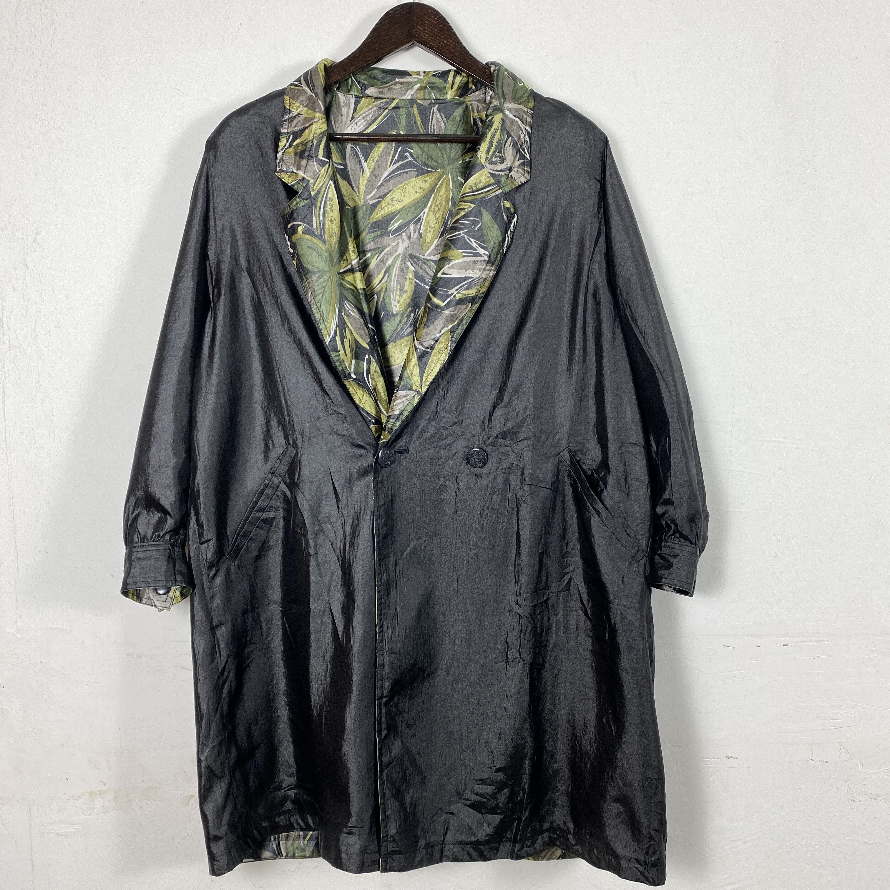 Vintage Vintage Floral Blazer 90s Button Down J0133 Size M / US 6-8 / IT 42-44 - 10 Thumbnail