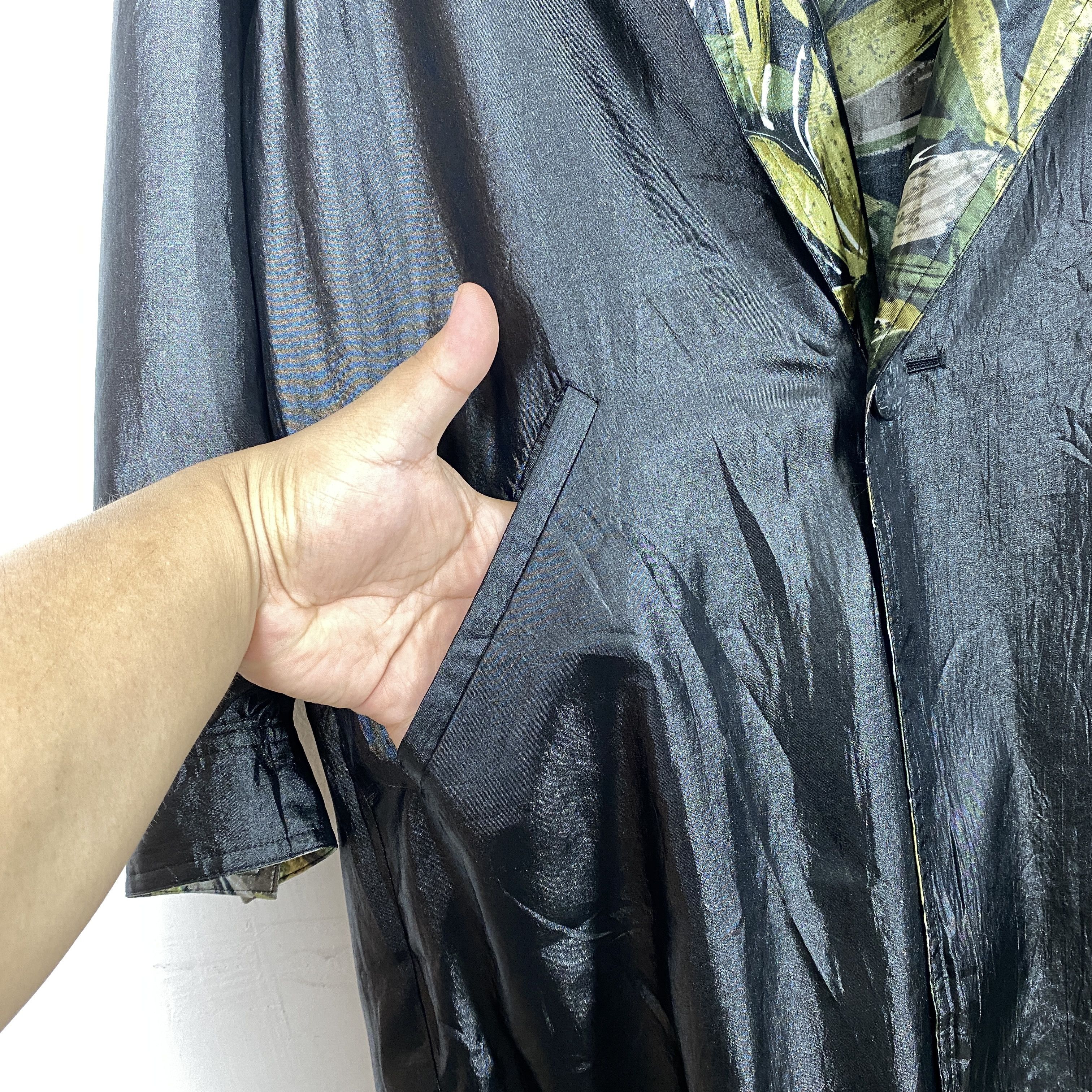 Vintage Vintage Floral Blazer 90s Button Down J0133 Size M / US 6-8 / IT 42-44 - 12 Thumbnail