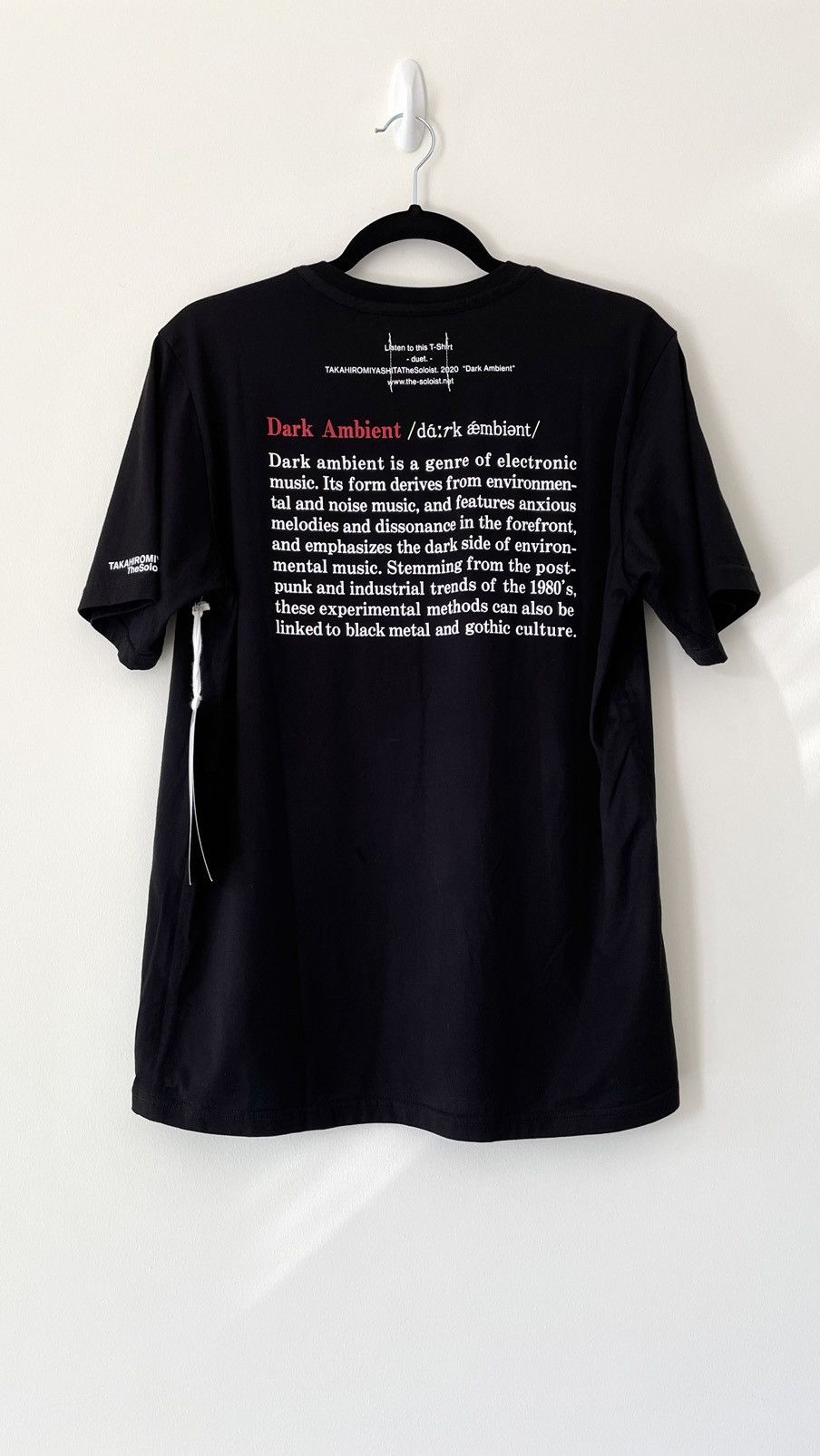 Takahiromiyashita The Soloist. takahiromiyashita the soloist. Dark ambient T-shirt Size M Size US M / EU 48-50 / 2 - 1 Thumbnail