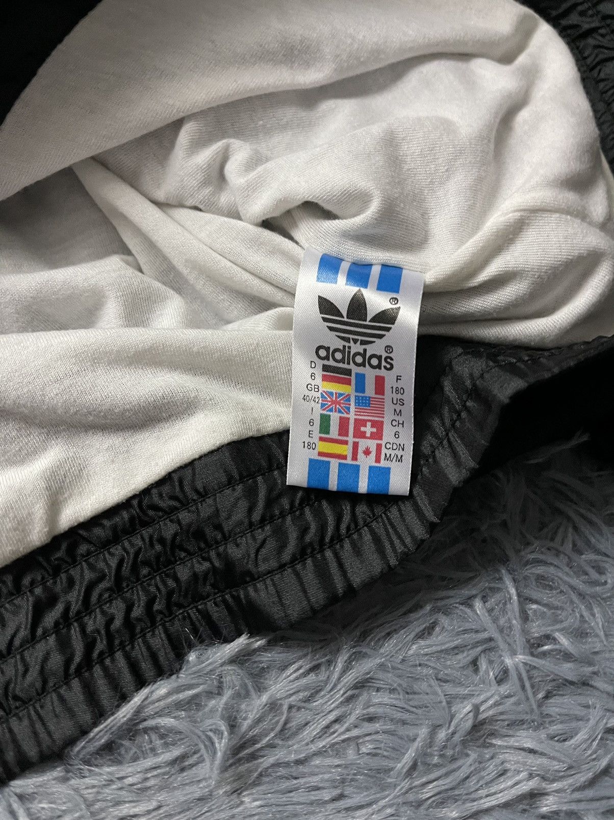 Adidas × Vintage Adidas 80s vintage nylon striped track jacket Size US M / EU 48-50 / 2 - 8 Thumbnail