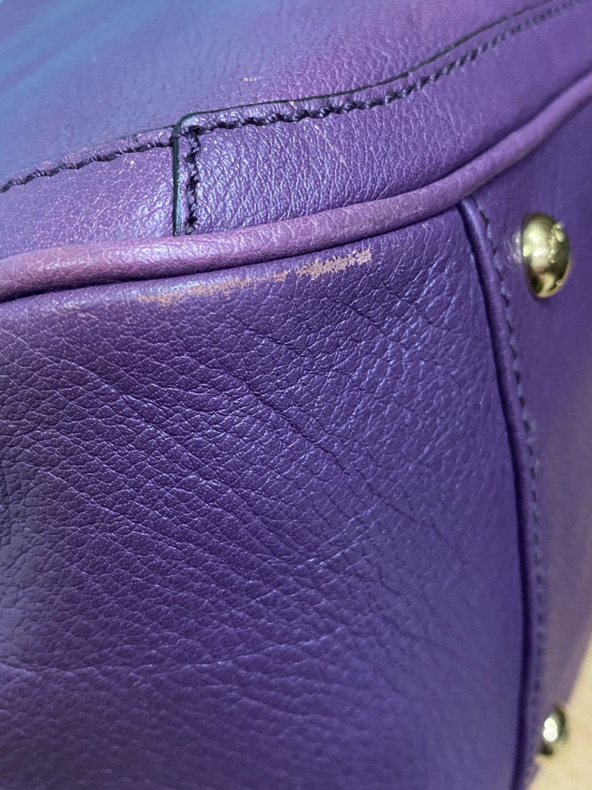 Salvatore Ferragamo AUTHENTIC SALVATORE FERRAGAMO BETULLA LEATHER TOTE Size ONE SIZE - 13 Thumbnail