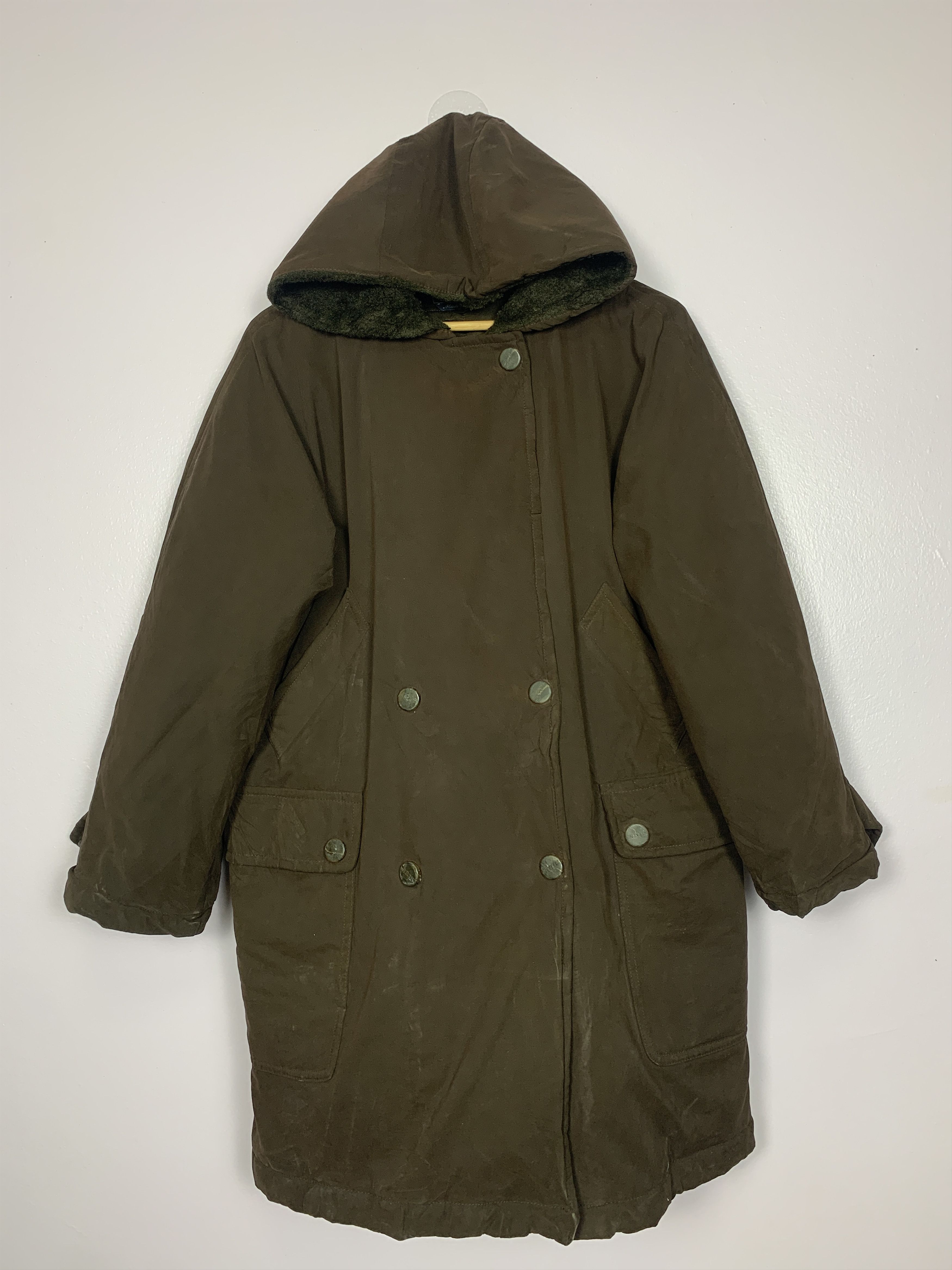 Vintage Vintage MAX MARA Puffer Lining Hoodie Parkas J0245 Size US M / EU 48-50 / 2 - 2 Thumbnail