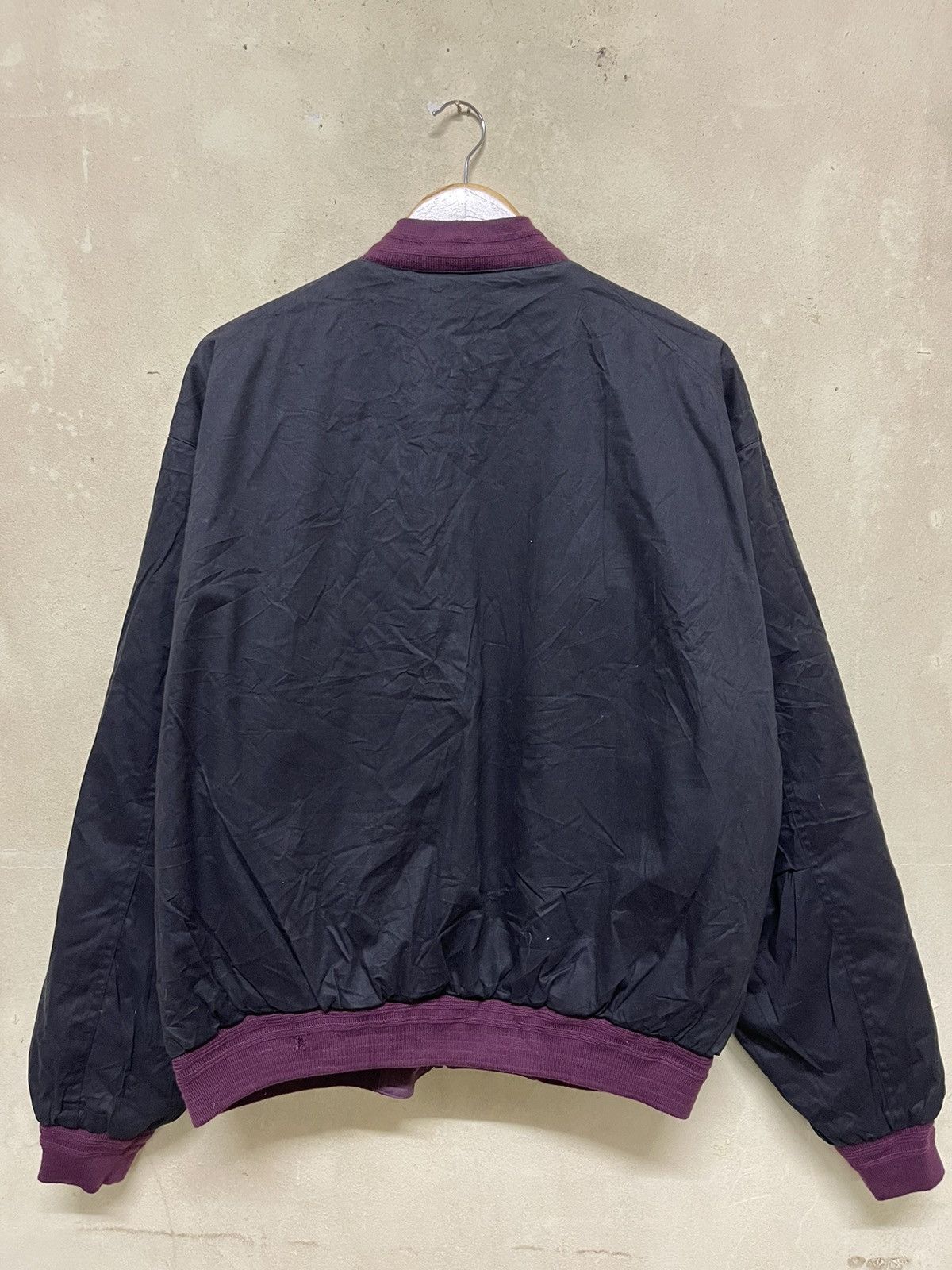 Fred Perry Vintage Fred Perry Reversible Varsity Cotton Jacket Size US L / EU 52-54 / 3 - 16 Thumbnail