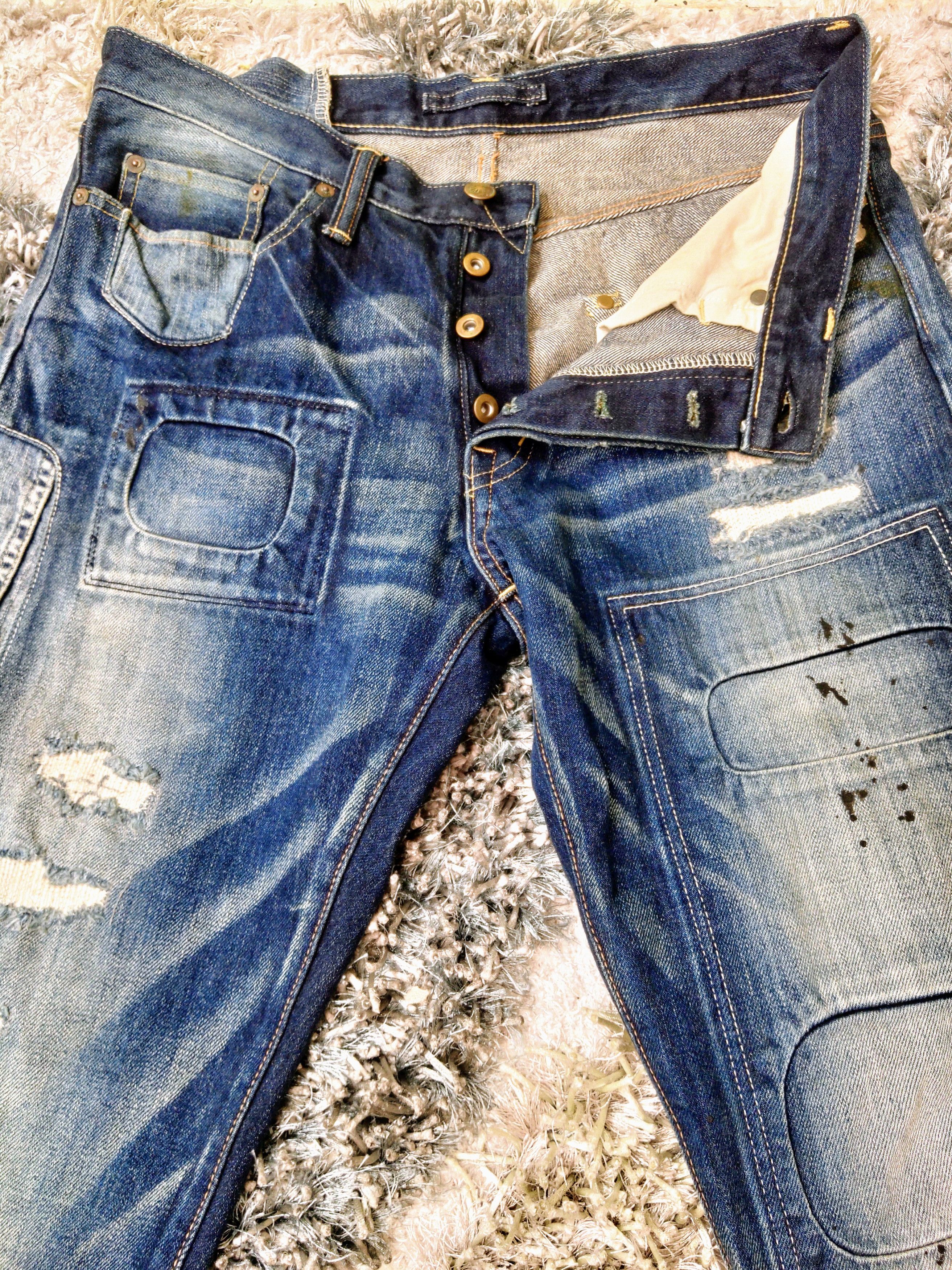 Maison MIHARA YASUHIRO Miharayasuhiro Patchwork Selvedge jeans Size US 32 / EU 48 - 6 Thumbnail