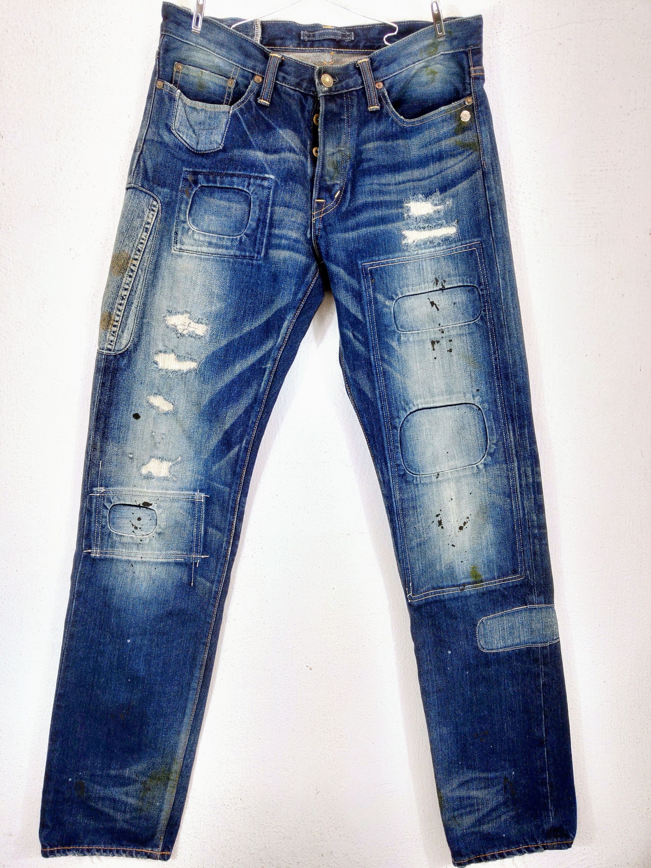 Miharayasuhiro Patchwork Selvedge jeans
