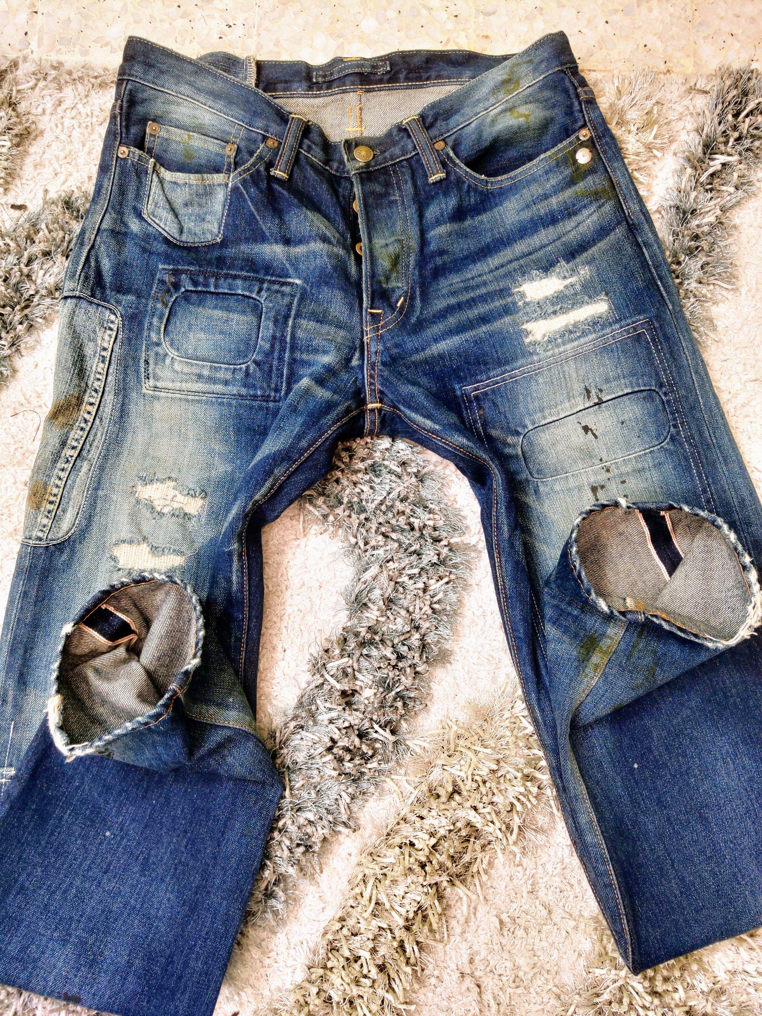 Maison MIHARA YASUHIRO Miharayasuhiro Patchwork Selvedge jeans Size US 32 / EU 48 - 8 Thumbnail