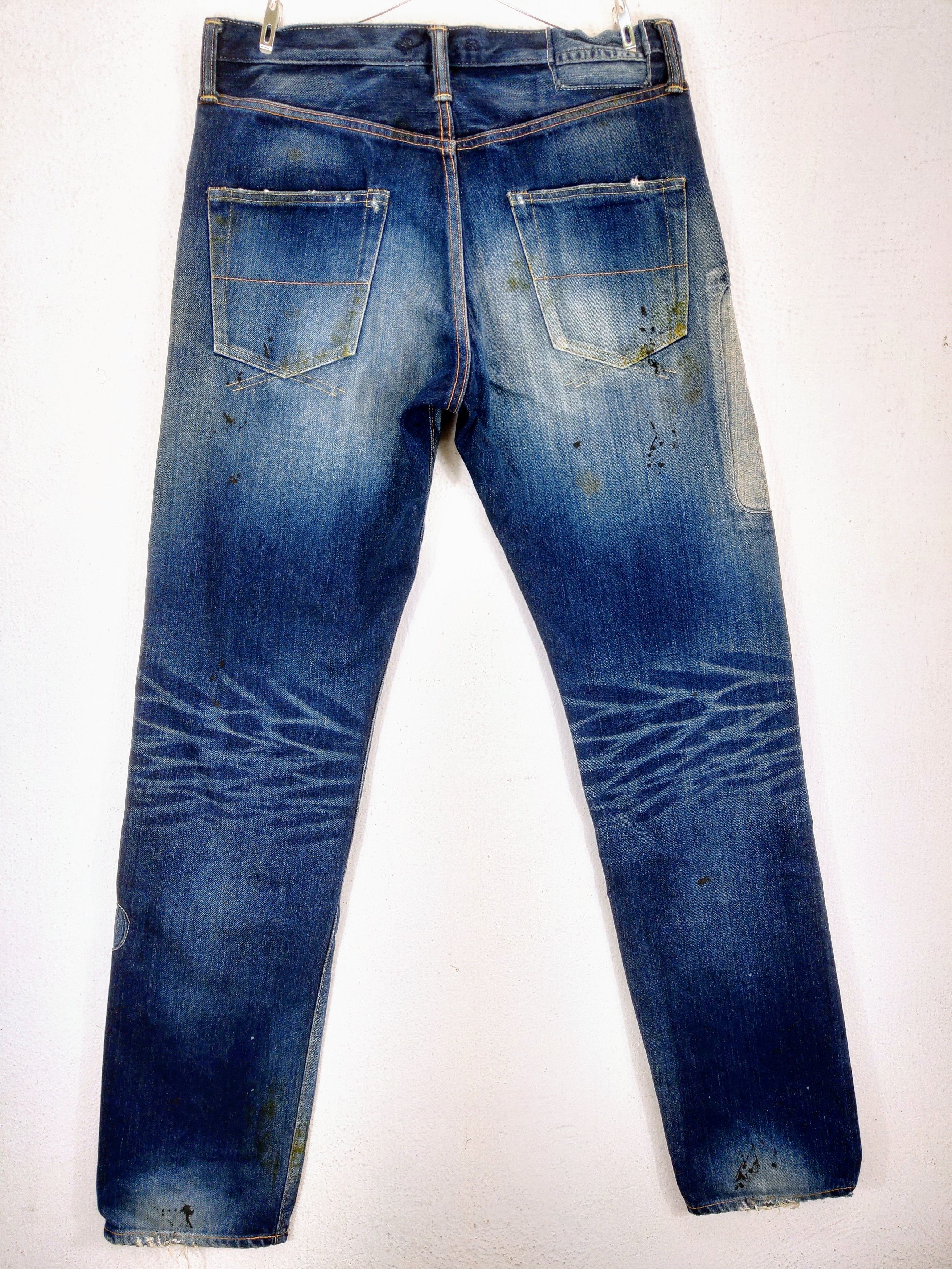 Maison MIHARA YASUHIRO Miharayasuhiro Patchwork Selvedge jeans Size US 32 / EU 48 - 3 Thumbnail