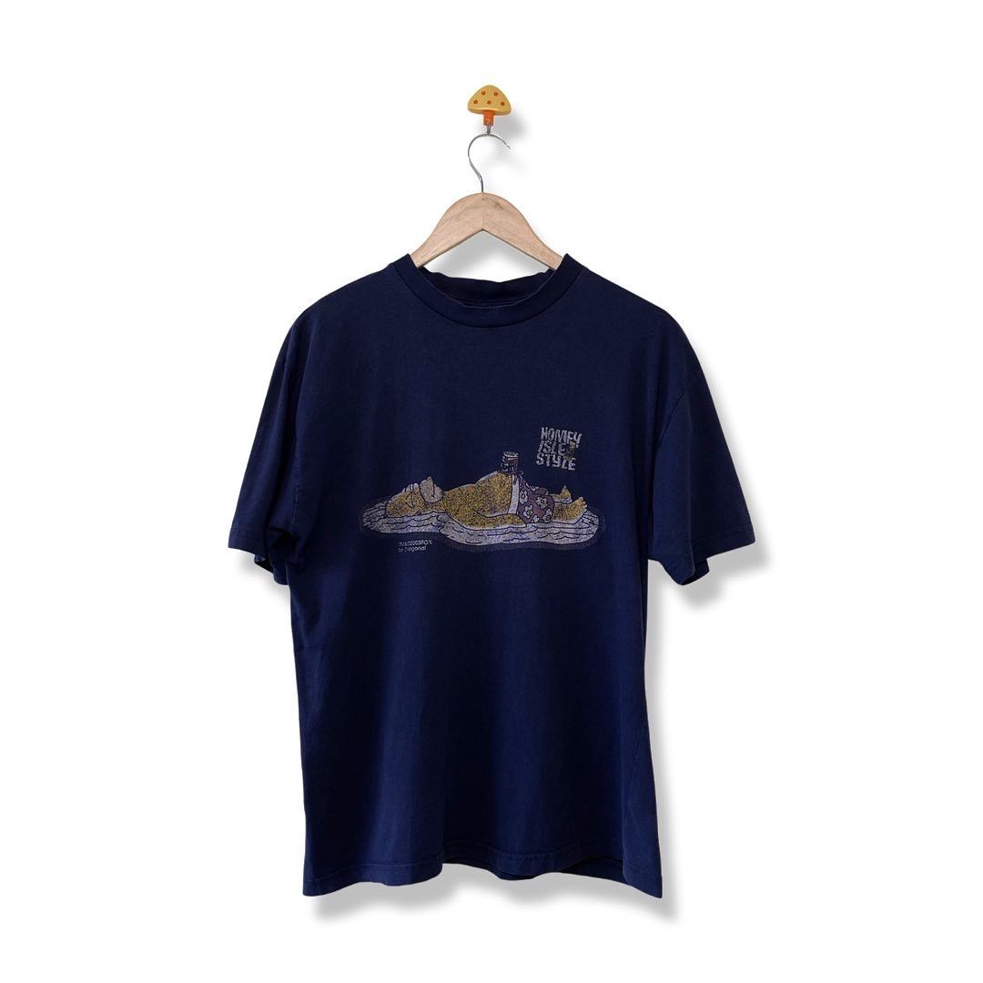 The Simpsons Homey Isle Style Art Diagonal T-Shirt Vintage 2003 2000s Size US M / EU 48-50 / 2 - 1 Thumbnail