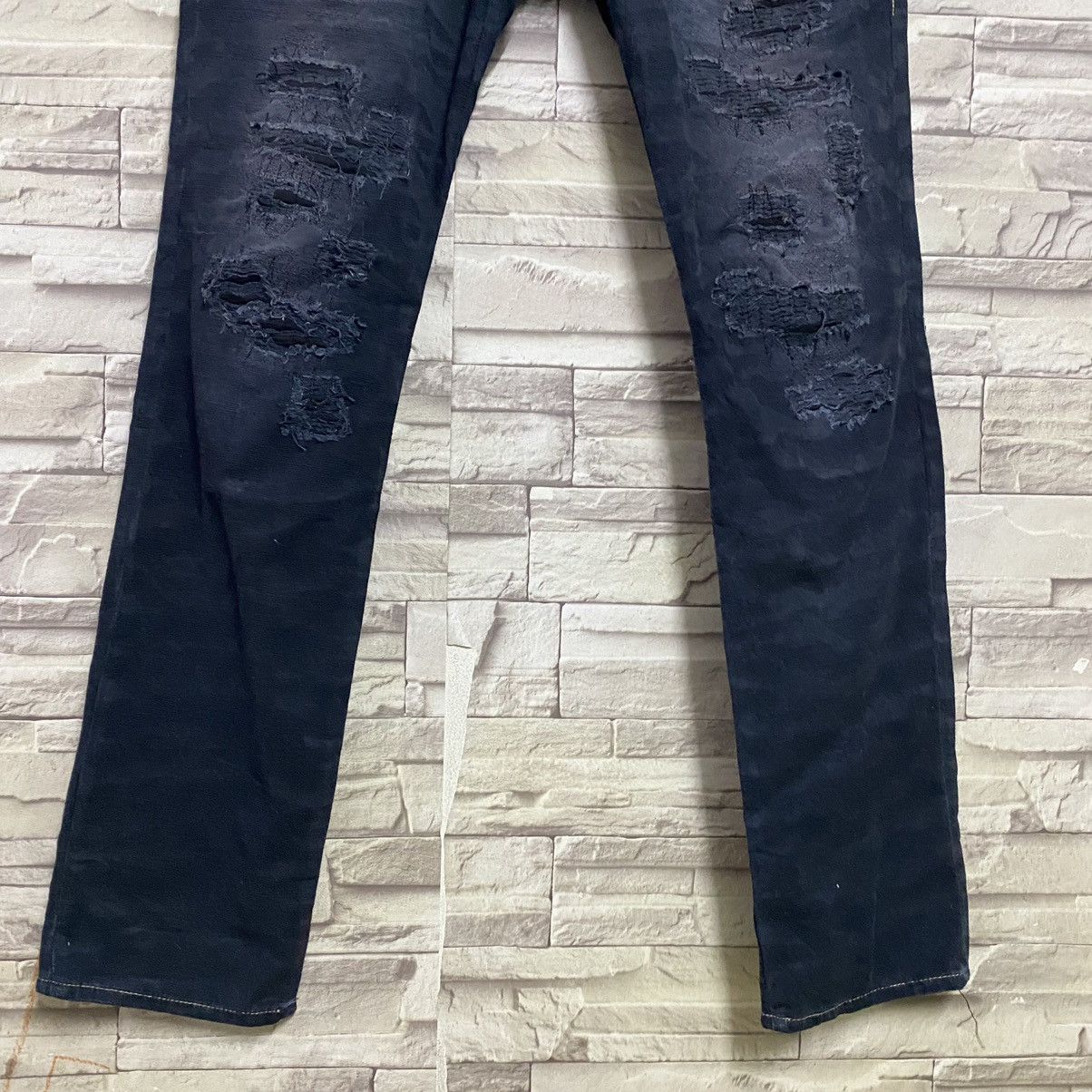 PPFM PPFM Distressed Denim Jeans Stretch Size US 30 / EU 46 - 7 Thumbnail