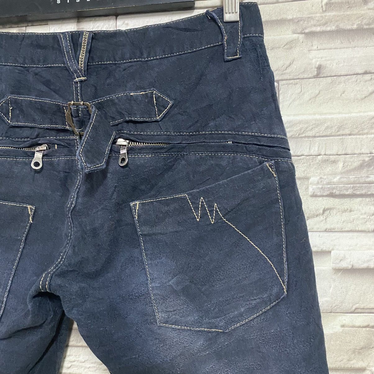 PPFM PPFM Distressed Denim Jeans Stretch Size US 30 / EU 46 - 17 Thumbnail