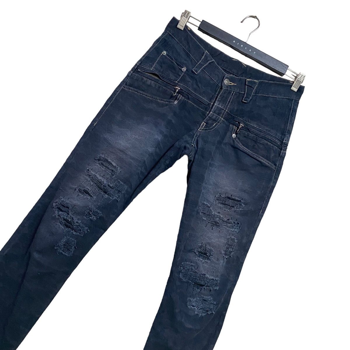 PPFM PPFM Distressed Denim Jeans Stretch Size US 30 / EU 46 - 1 Thumbnail