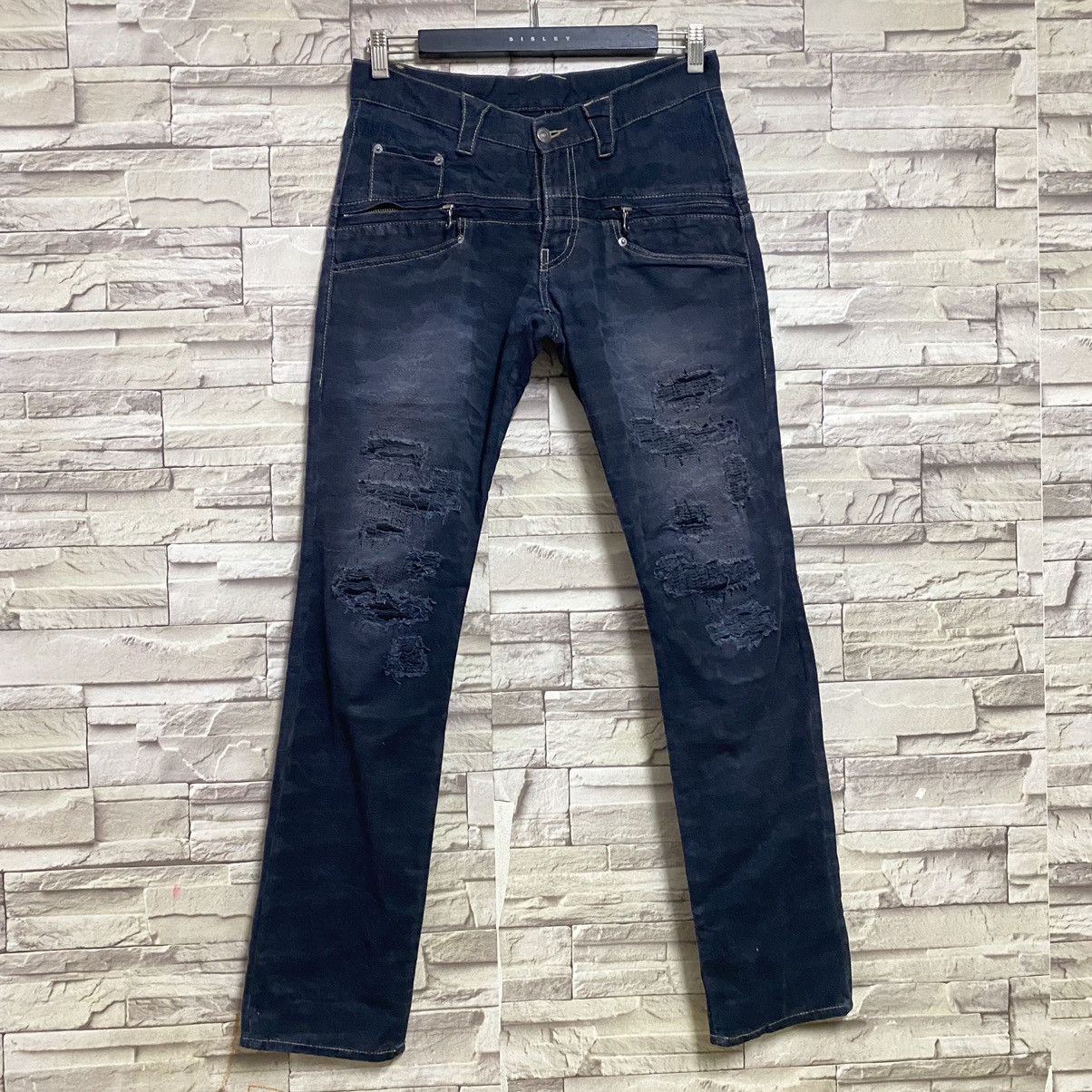PPFM PPFM Distressed Denim Jeans Stretch Size US 30 / EU 46 - 4 Thumbnail