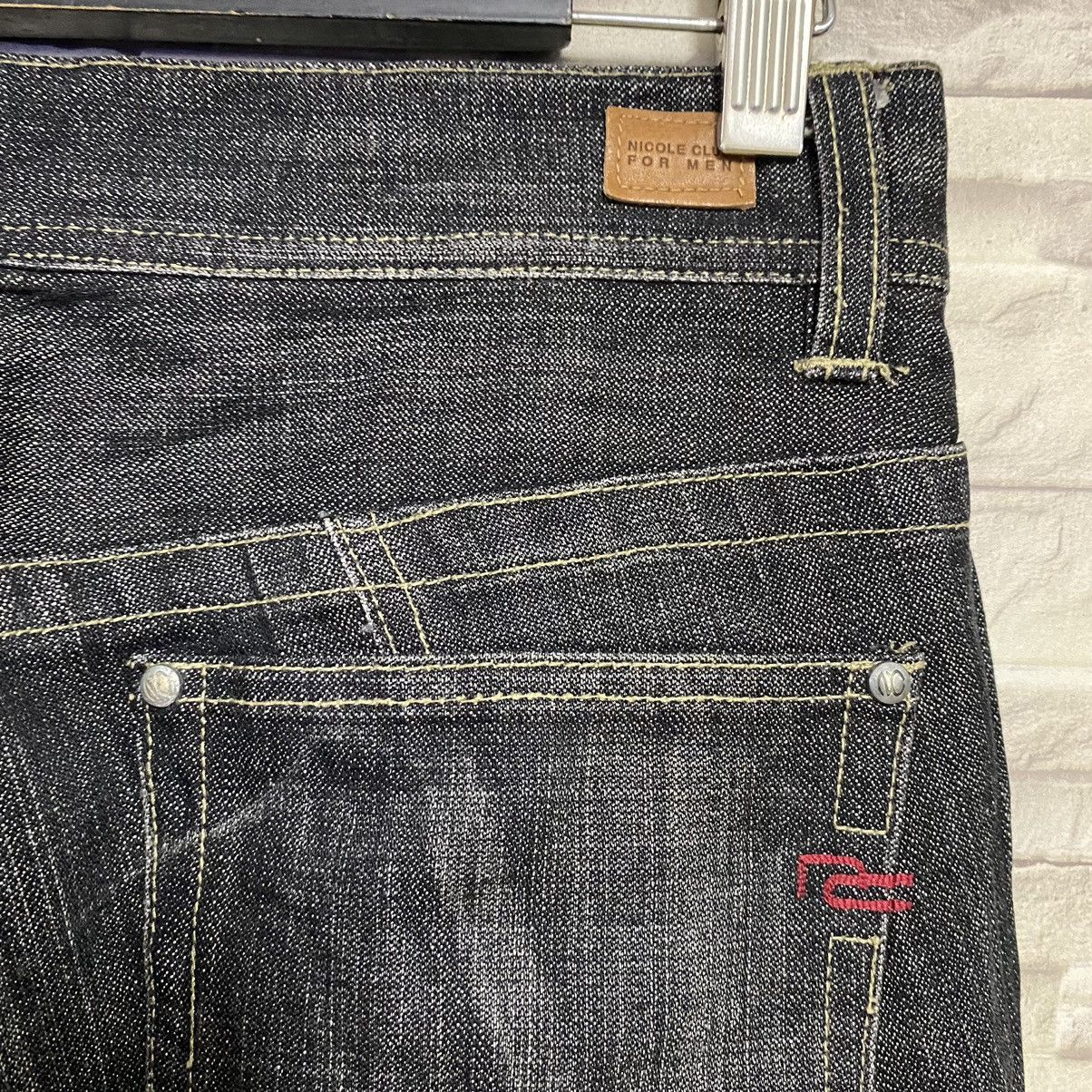 Nicole Club NICOLE CLUB FOR MEN Denim Biker Jeans Size US 29 - 13 Thumbnail